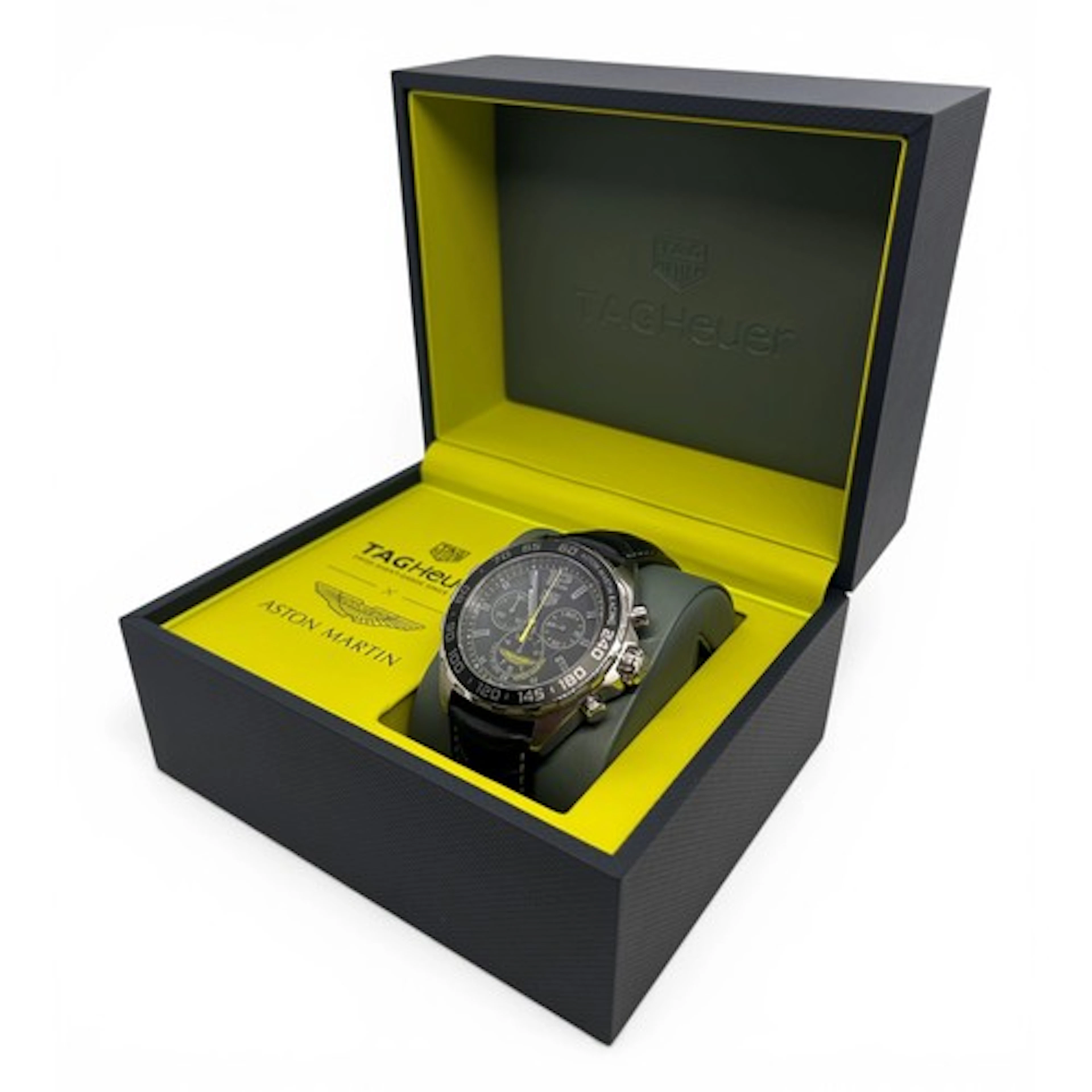 Aston Martin for Tag Heuer. A gentleman’s racing Formula 1 s...