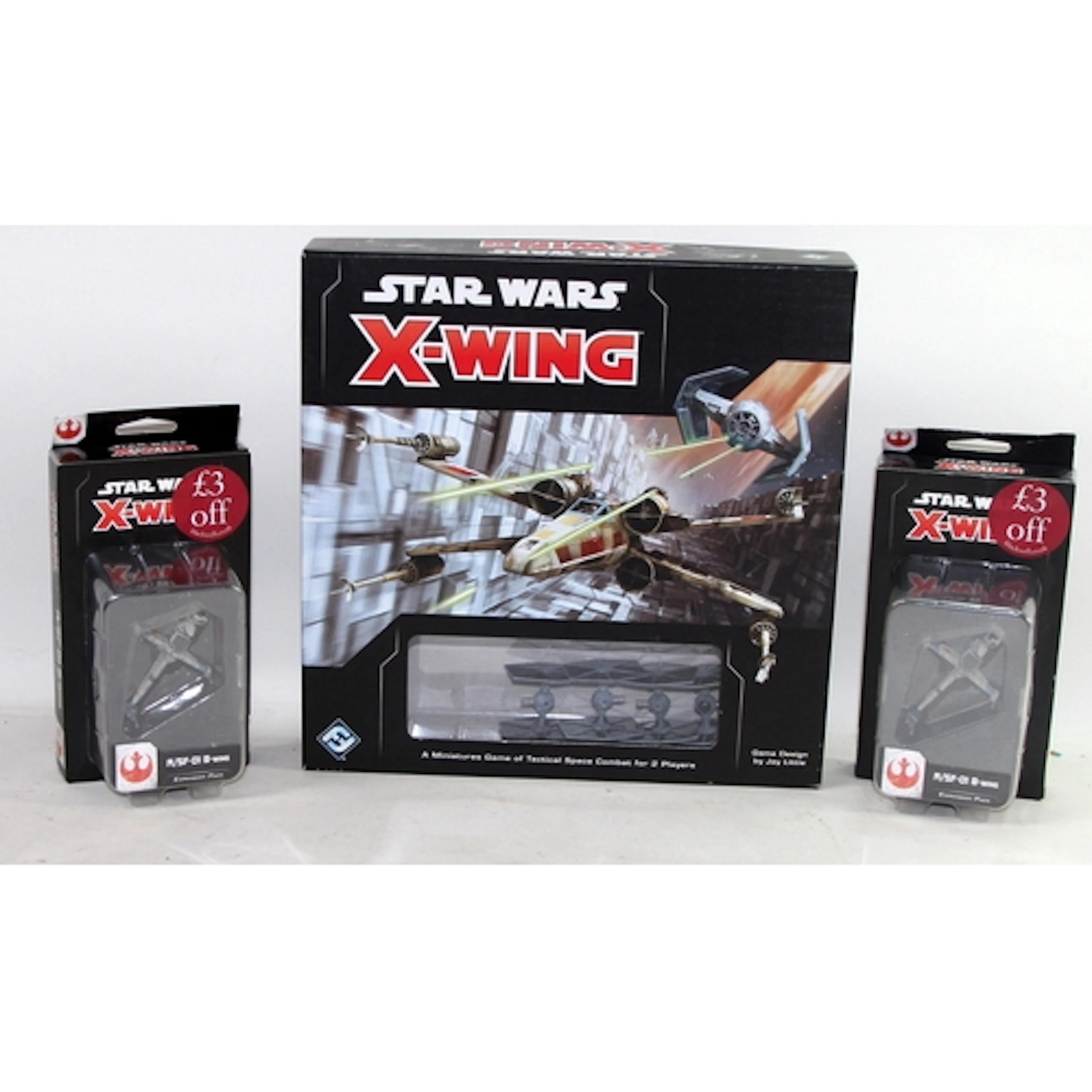 Star Wars X-Wing Miniature game, boxed (not checked for comp...