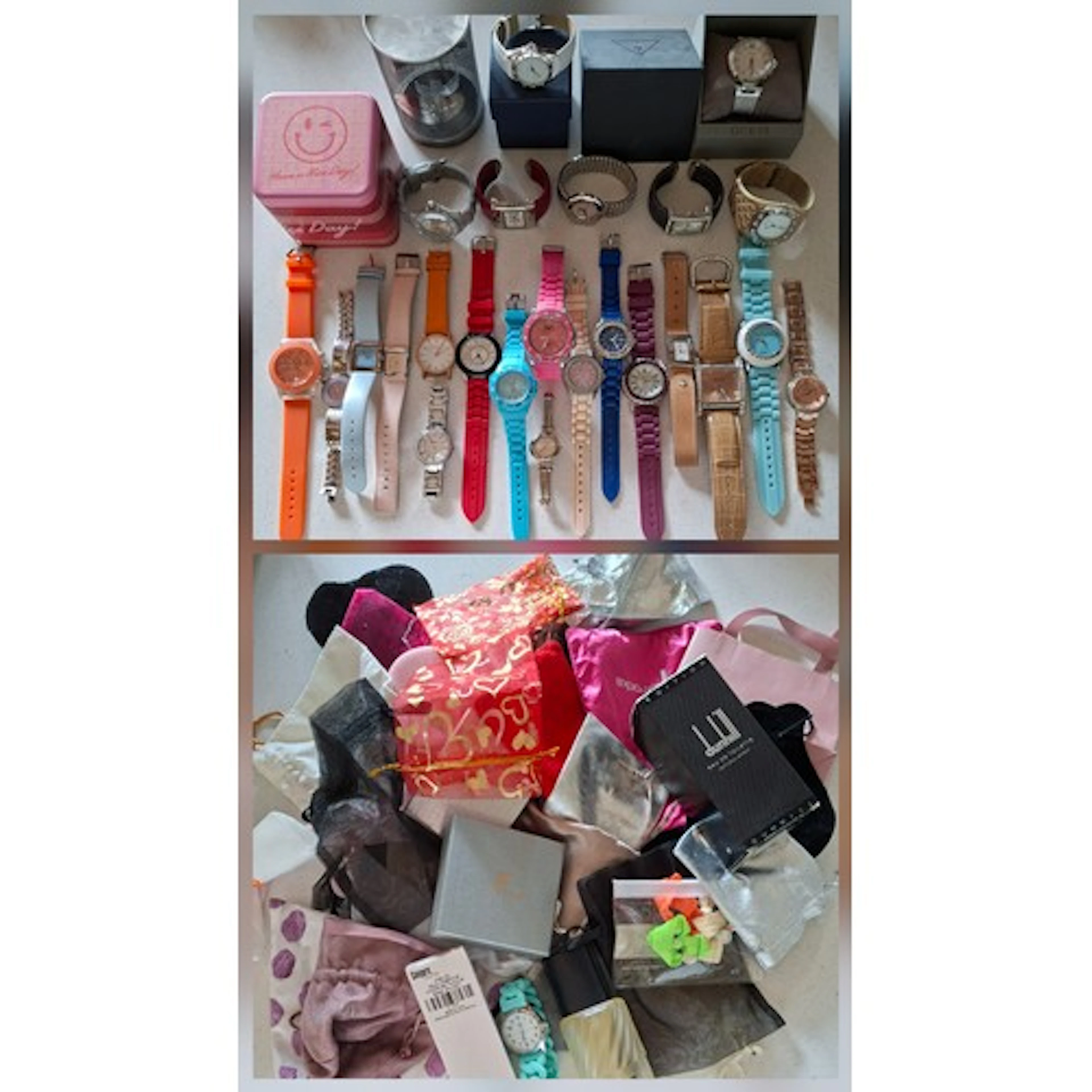 A quantity of ladies modern fashion watches to include jelly...