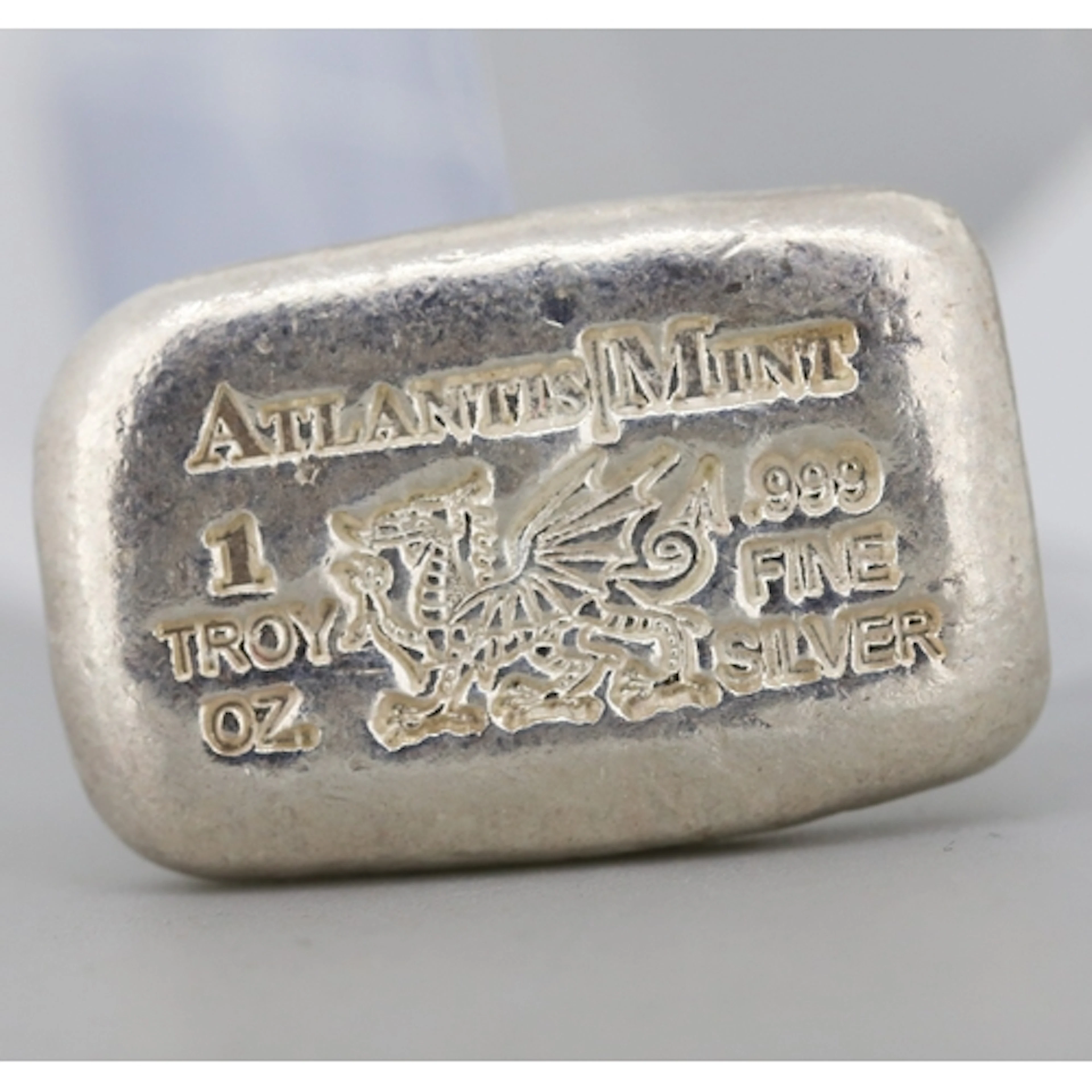One Ounce Fine 999 Silver Bullion Bar