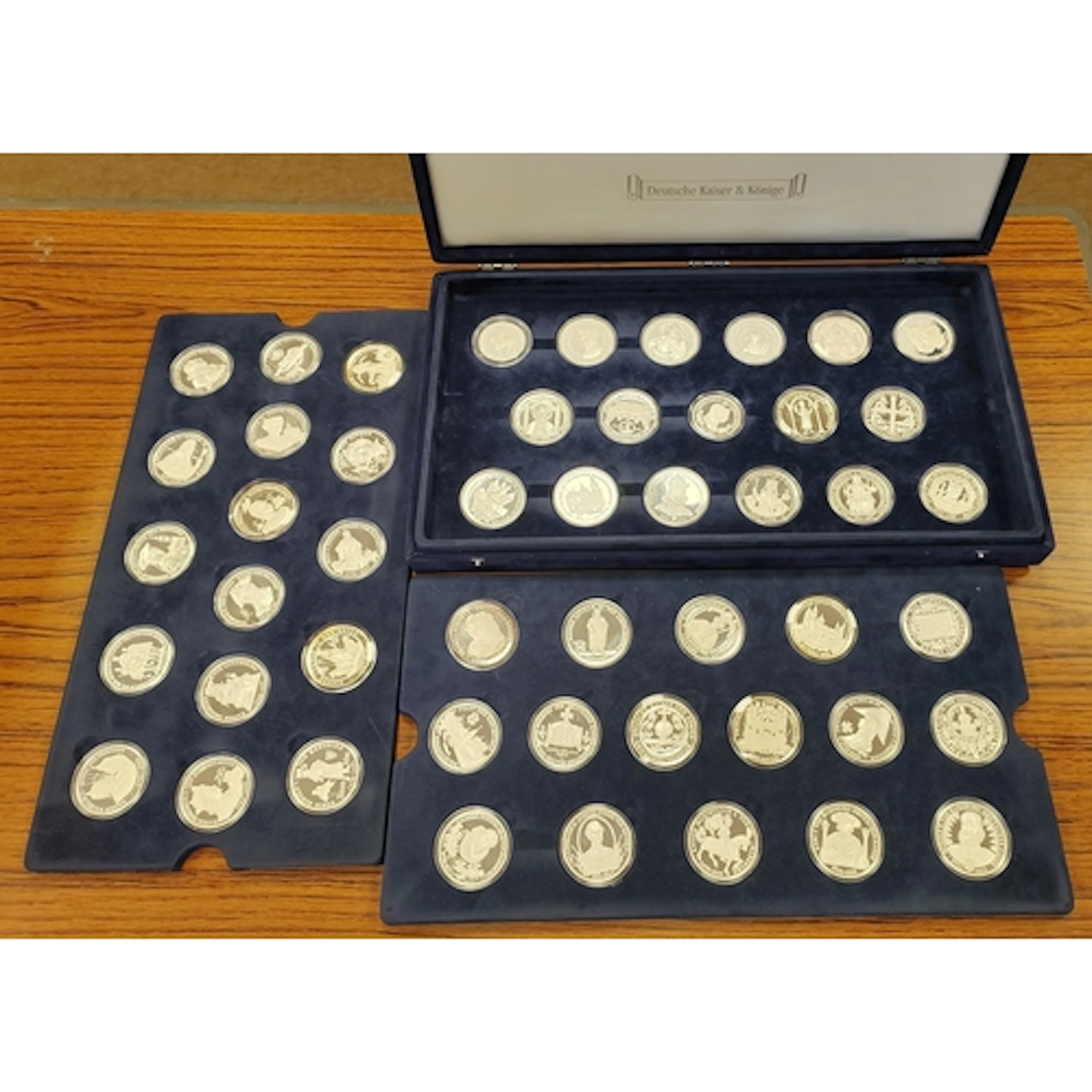 Germany. 1992 Deutsche Kaiser and Konige silver proof set FD...