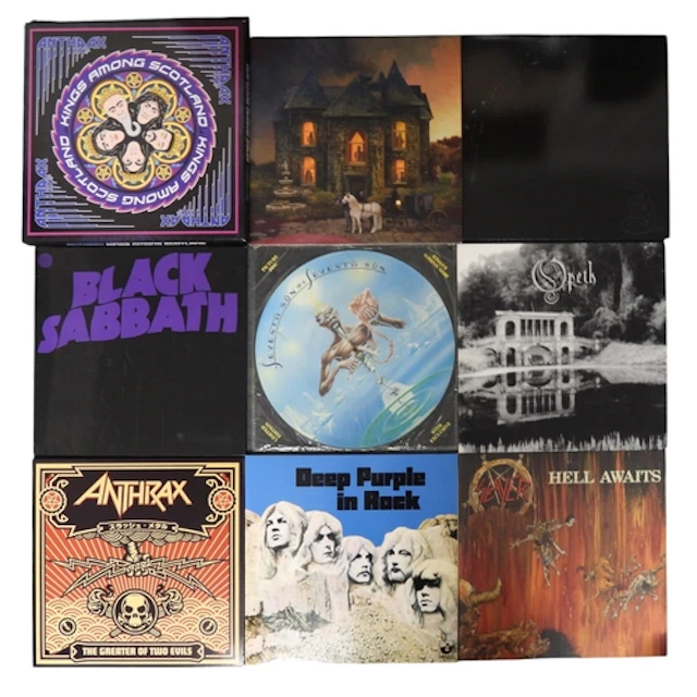 METAL/HEAVY METAL/THRASH METAL - A Good box of mixed Me...