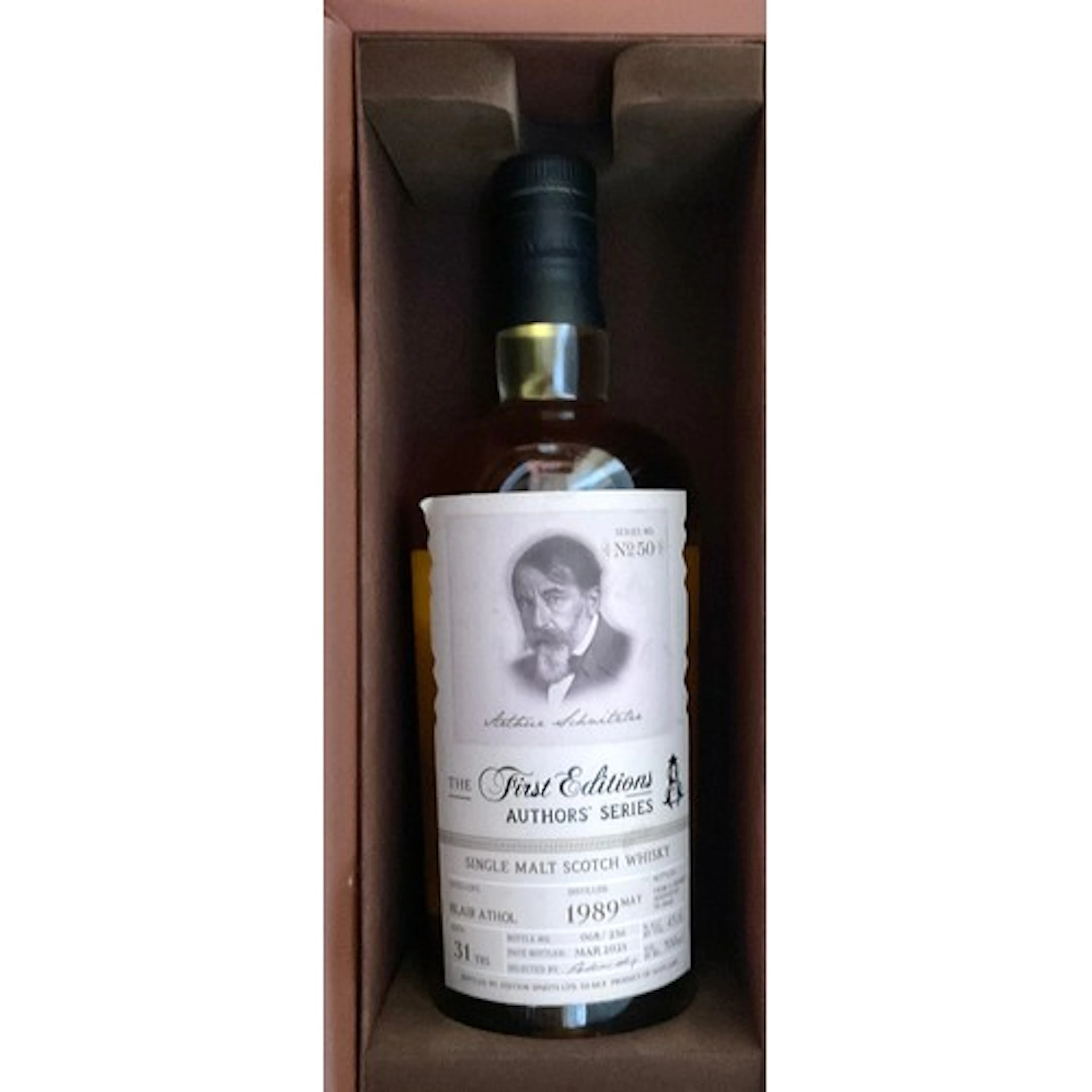 The First Editions Authors Series Single Malt Scotch Whisky,...