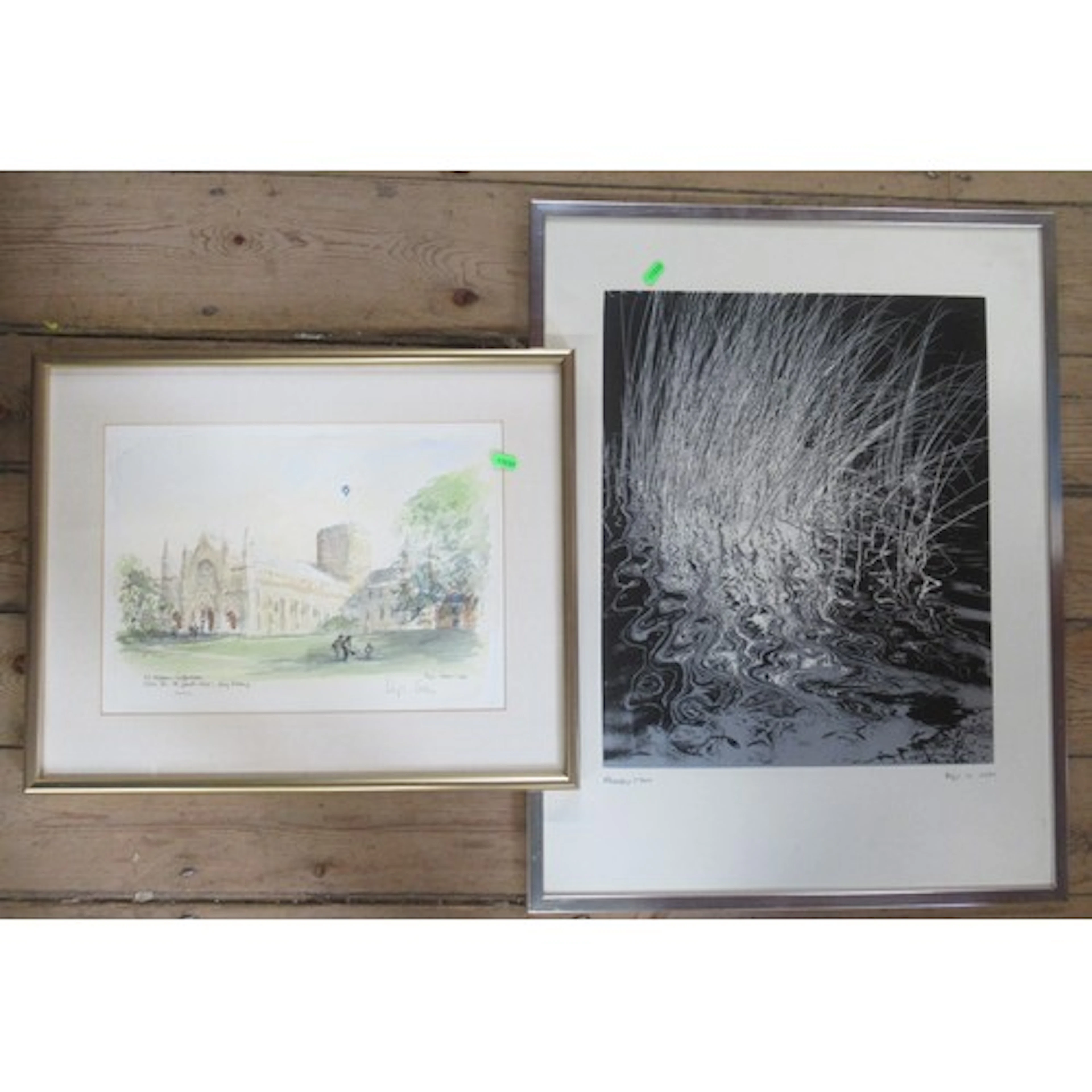 Hugh Casson, limited edition colour print, St Albans Abbey, ...