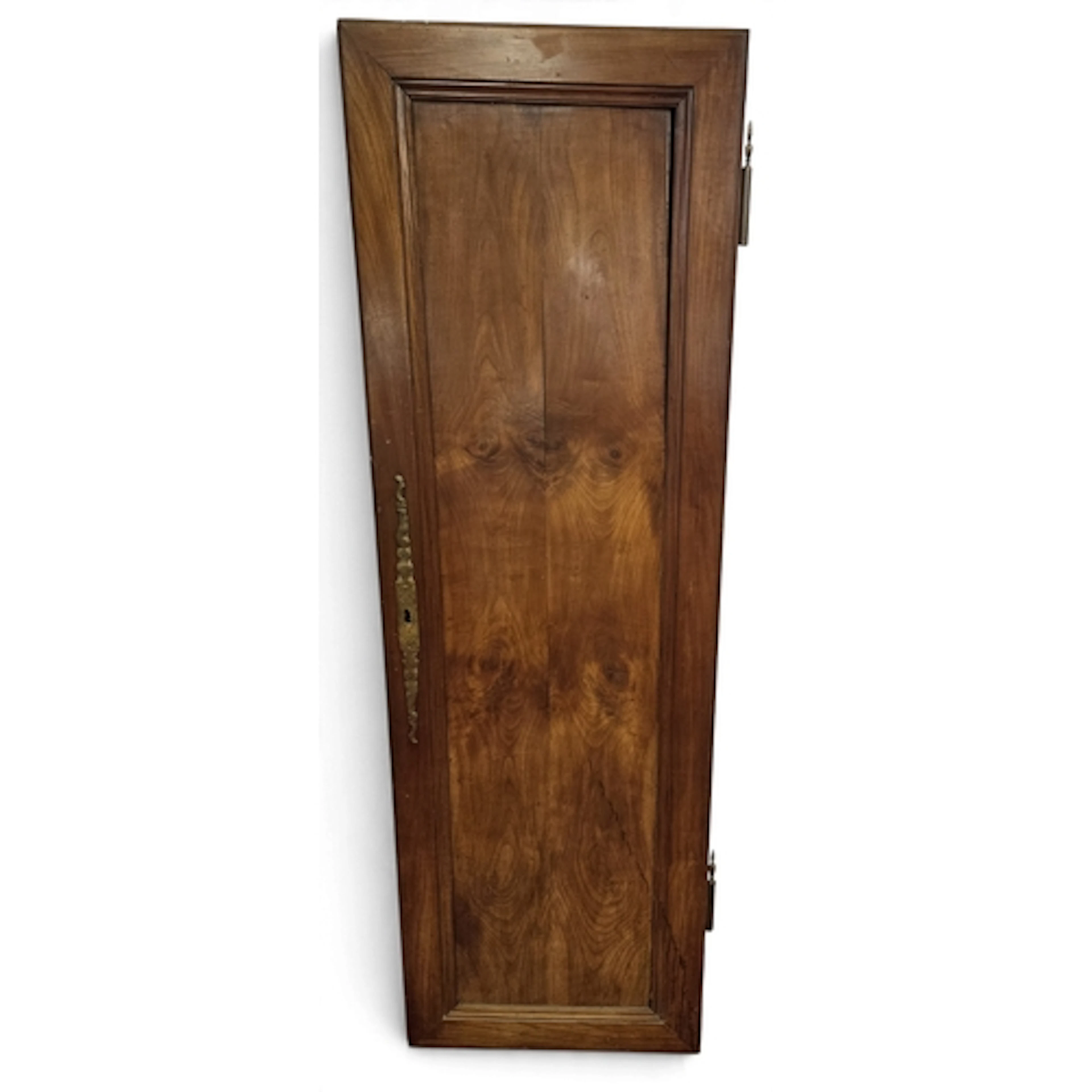 A good pair of 19th Century Walnut Doors with brass mounts. ...