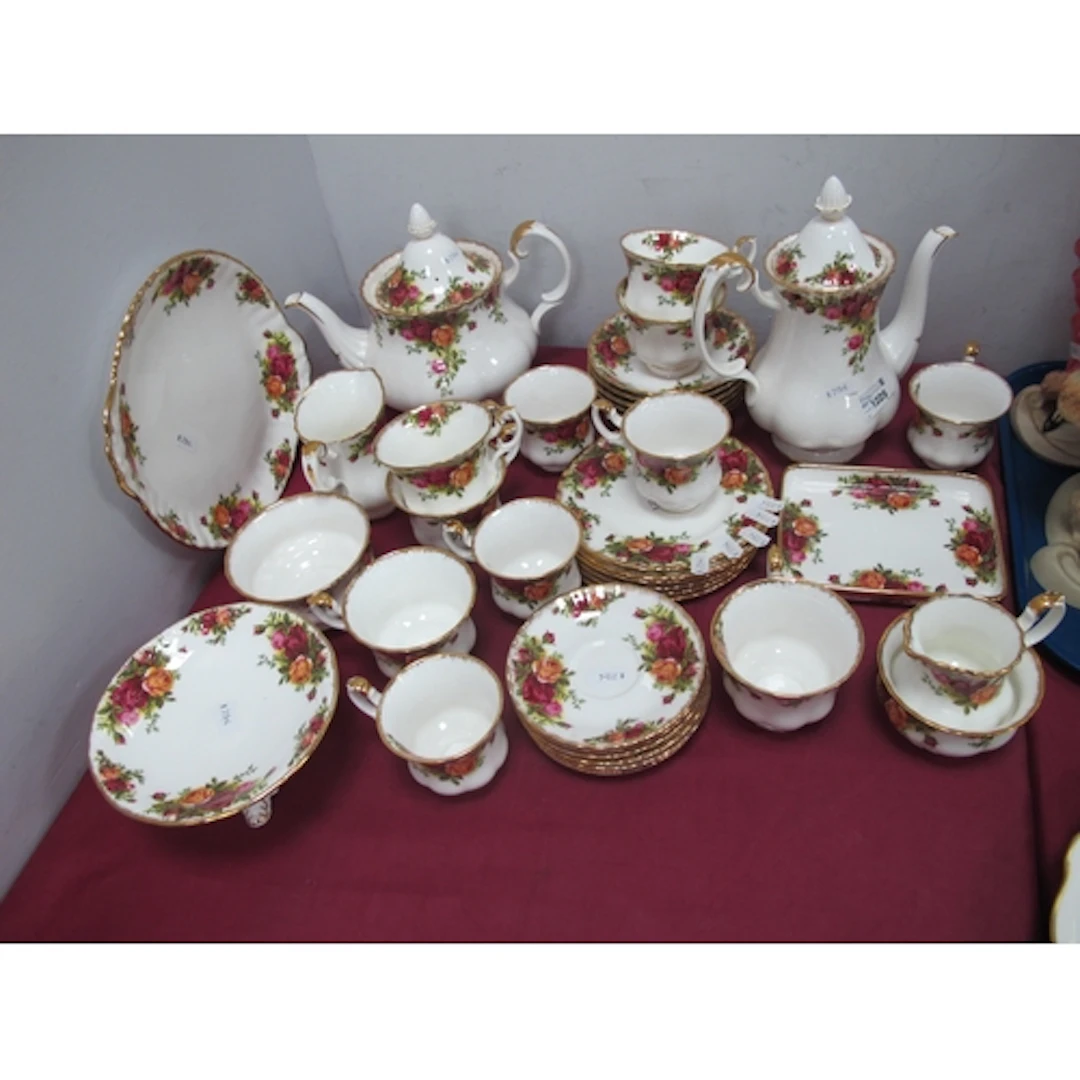 Royal Albert "Old Country Roses" Pattern Bone China Tea and ...