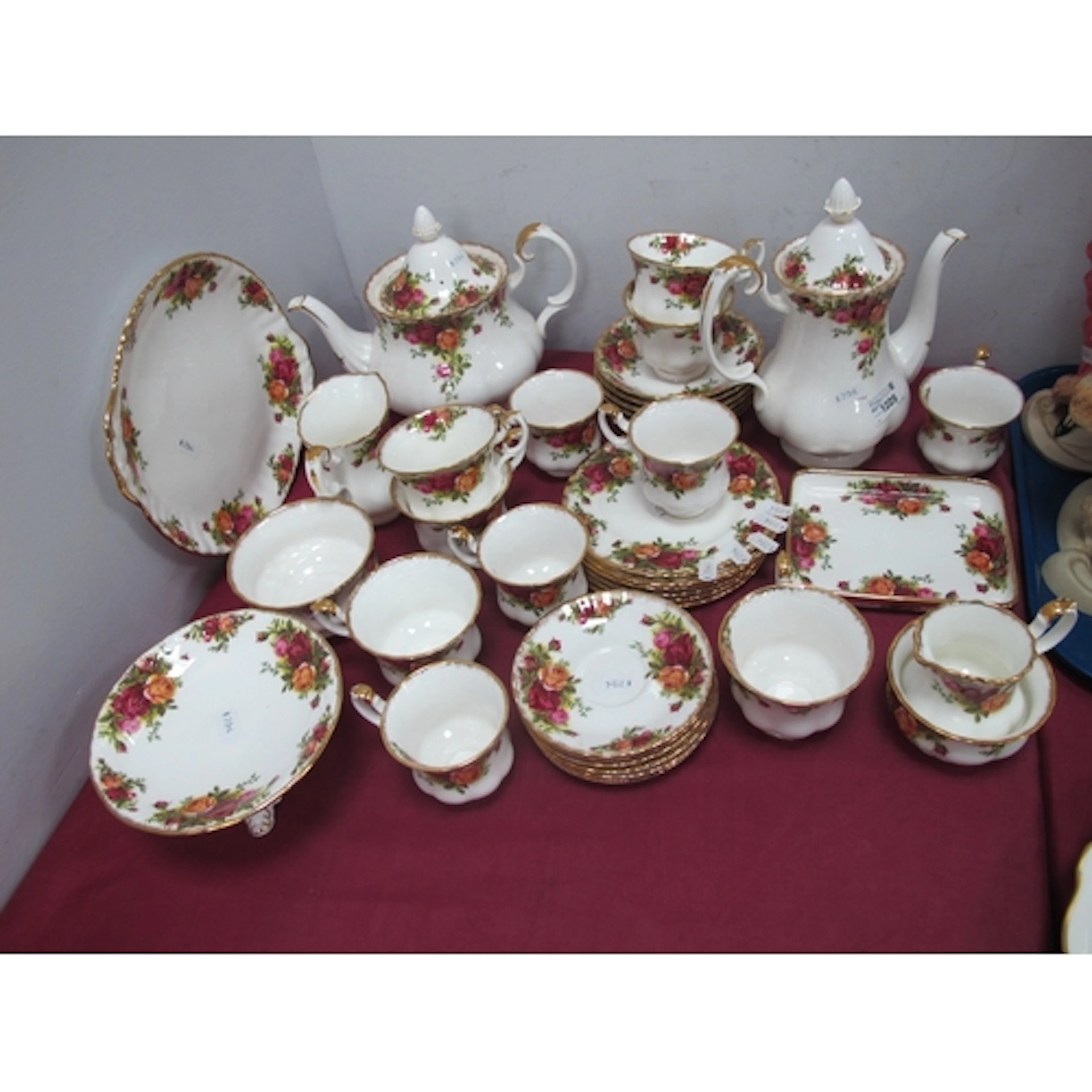 Royal Albert "Old Country Roses" Pattern Bone China Tea and ...