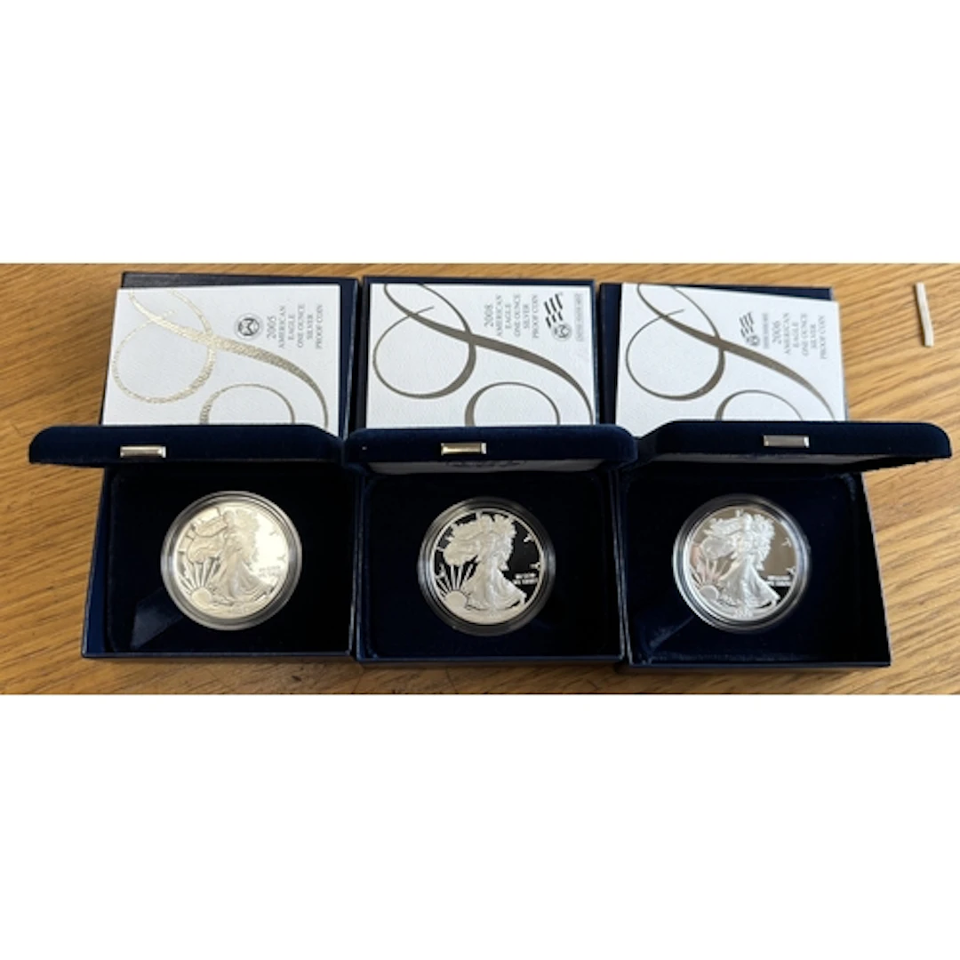 Collection of mostly silver commemoratives, included proof F...