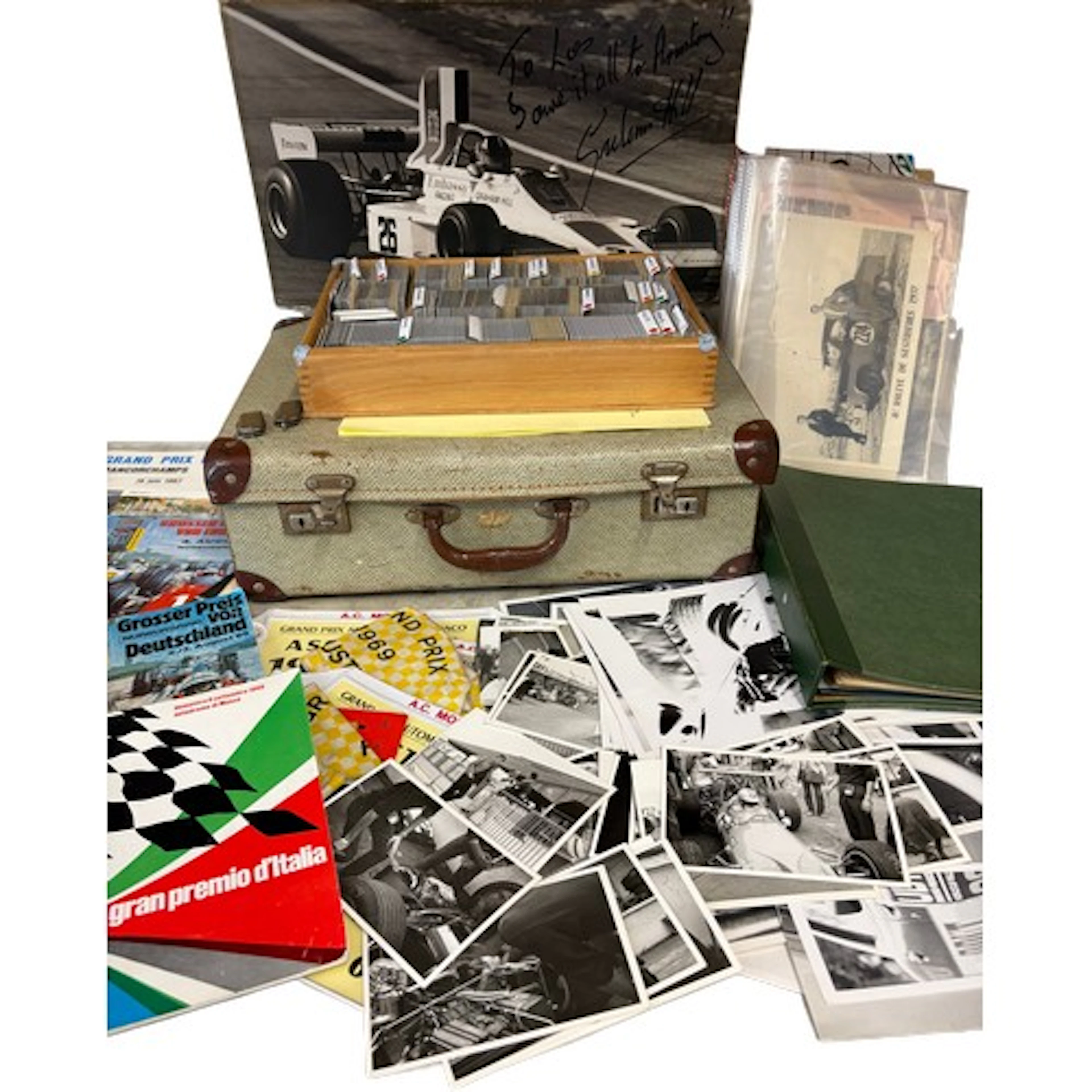 A large collection of personal documents relating to Formula...