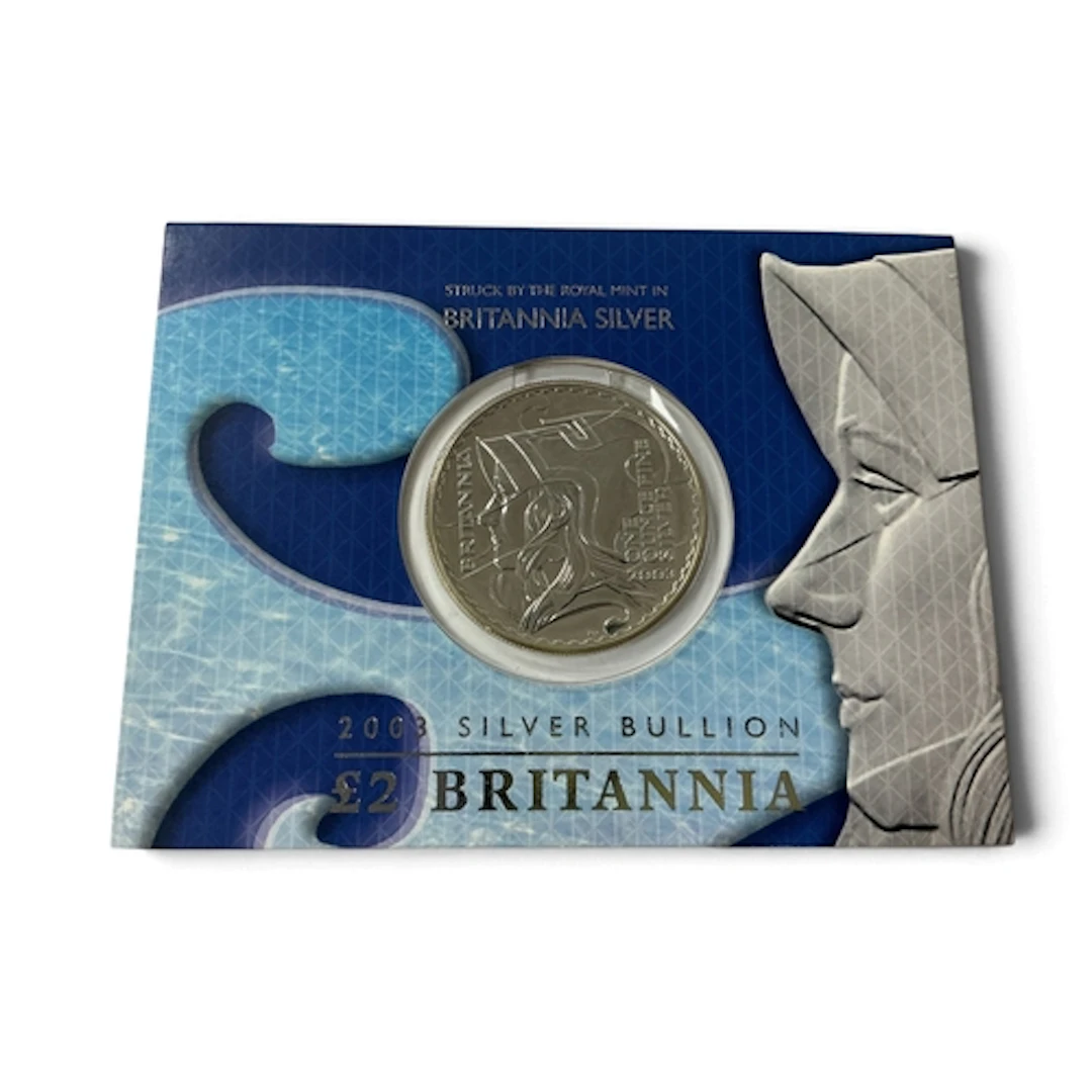 2003 Royal Mint Fine Silver One Ounce Britannia.