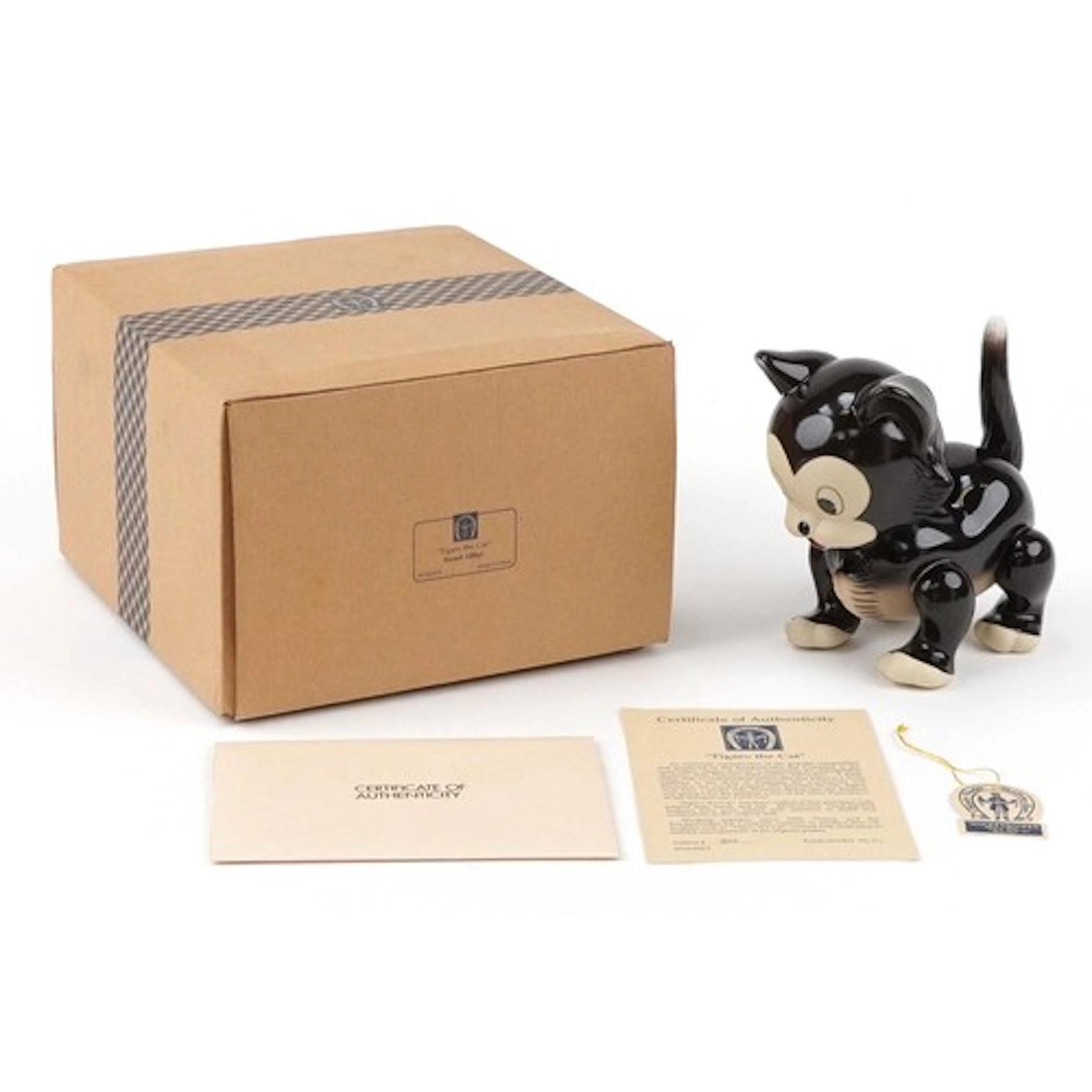 Knickerbocker Toy Co. Walt Disney porcelain Figaro the cat w...