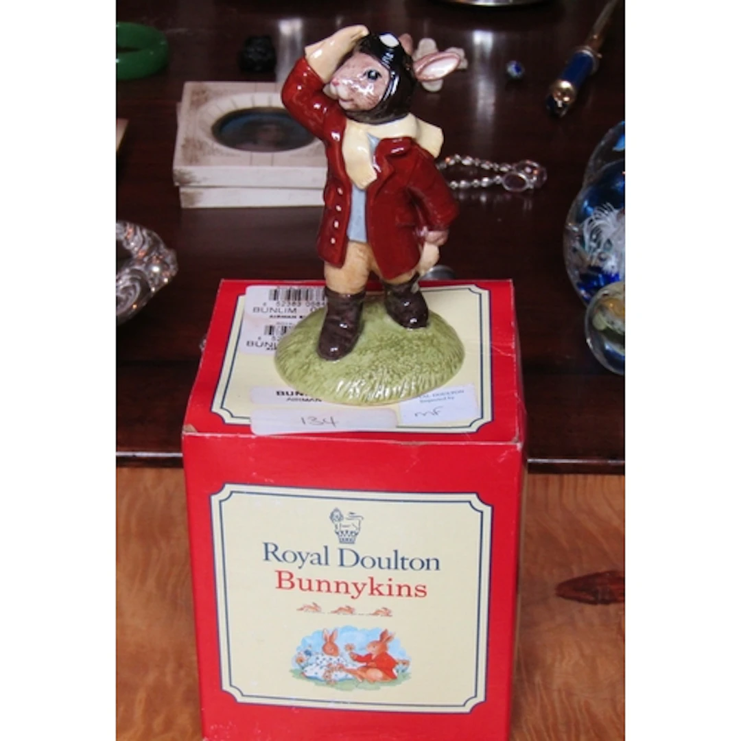 Royal Doulton Bunnykins Figure Fine Porcelain Figure Titled ...
