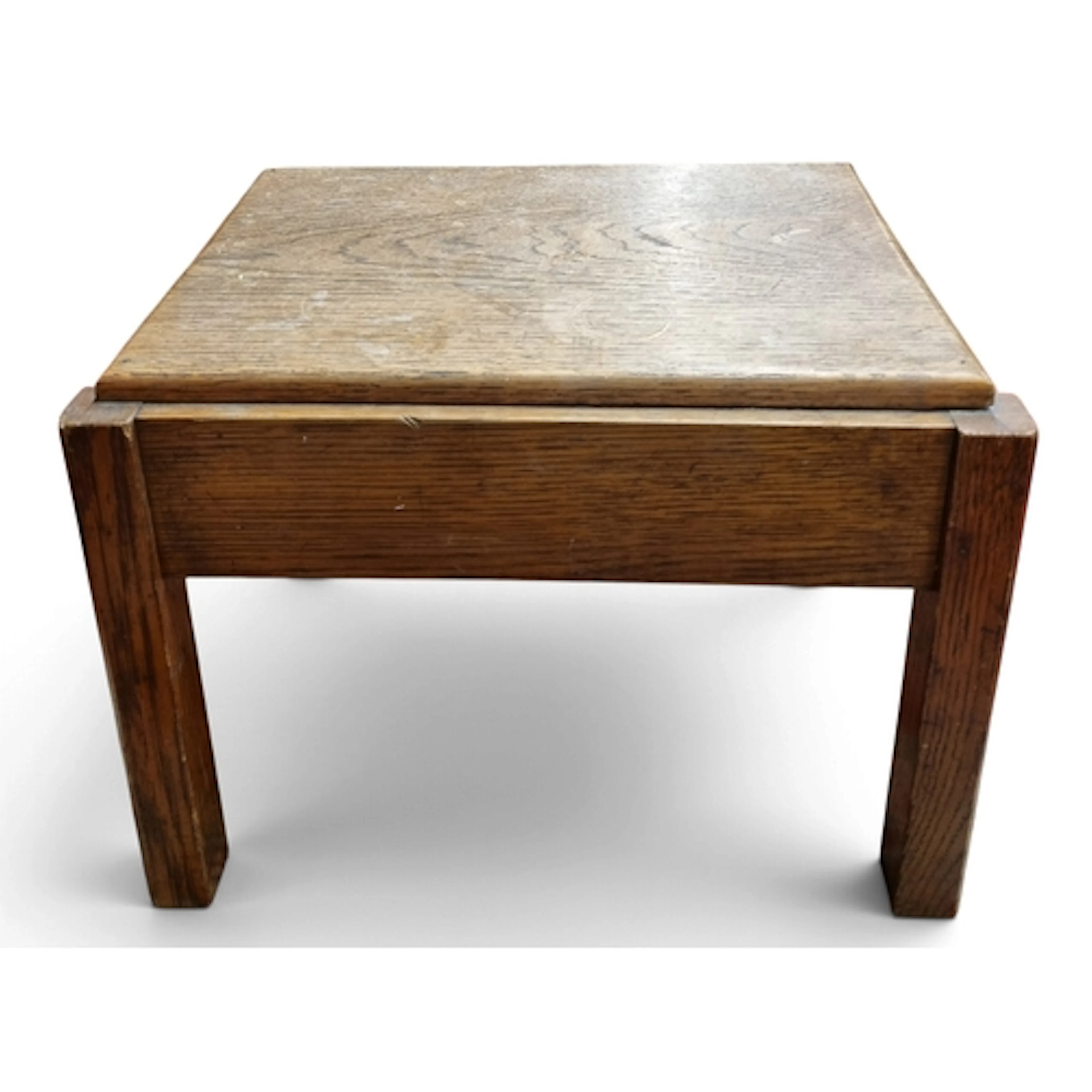 A mid Century Oak rectangular Table. 46 x 33 cm approx.