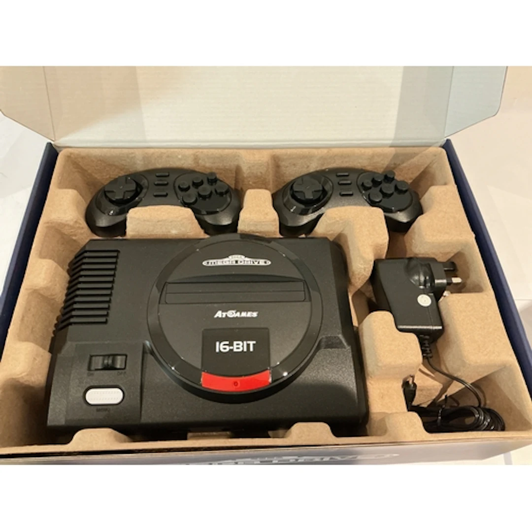 A Boxed Sega Mega Drive Flashback System.