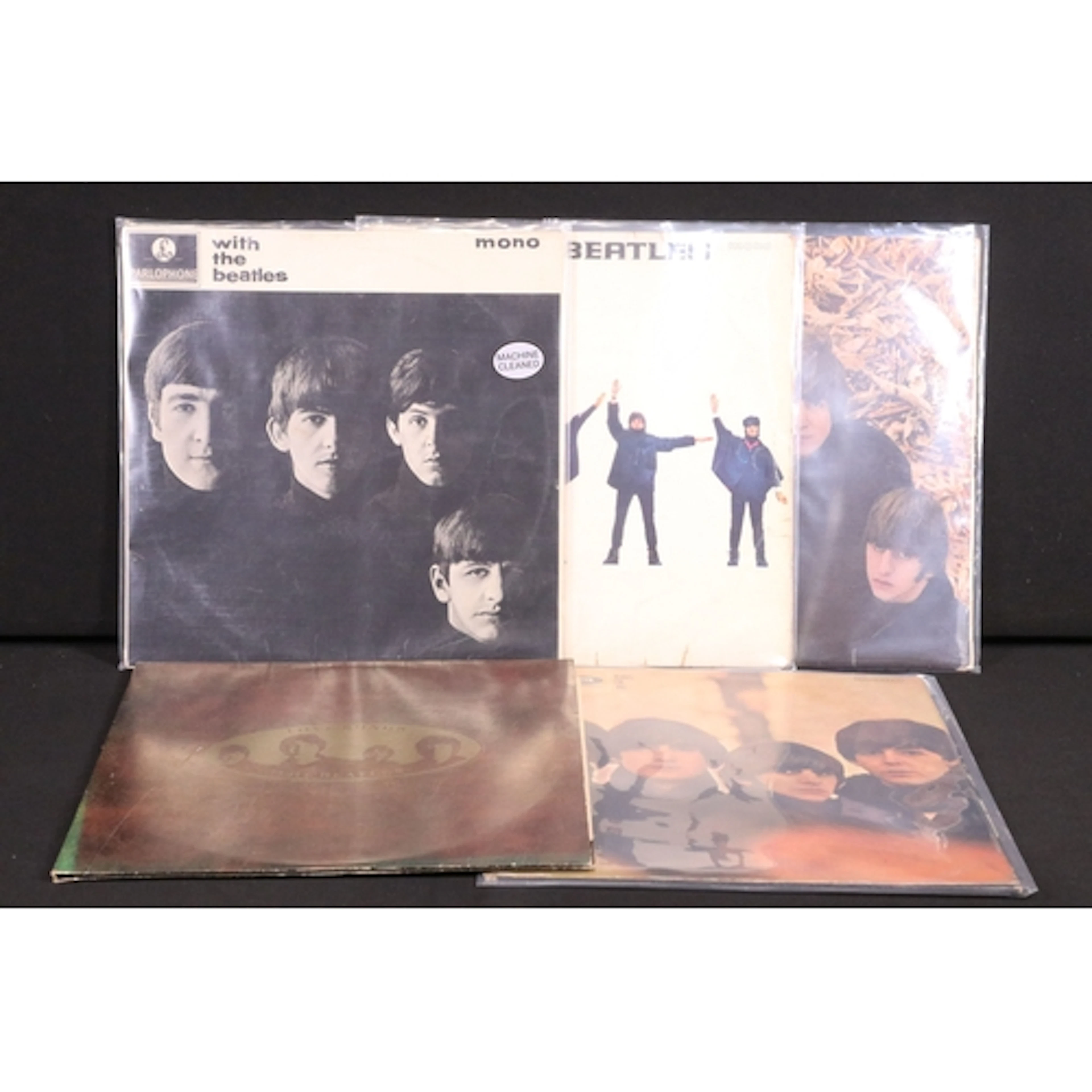 Vinyl - 5 The Beatles original UK pressing LPs to include Wi...