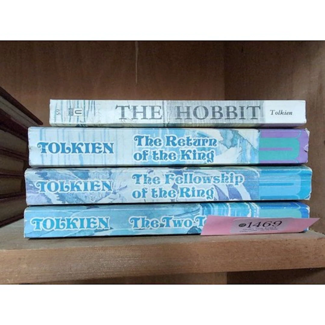 Tolkien books "Lord of the Rings" + "The Hobbit".