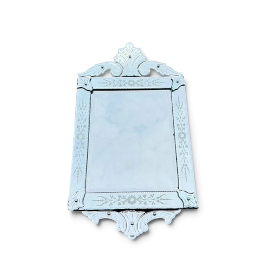 A VENETIAN VENETIAN WALL MIRROR 90cm x 50cm