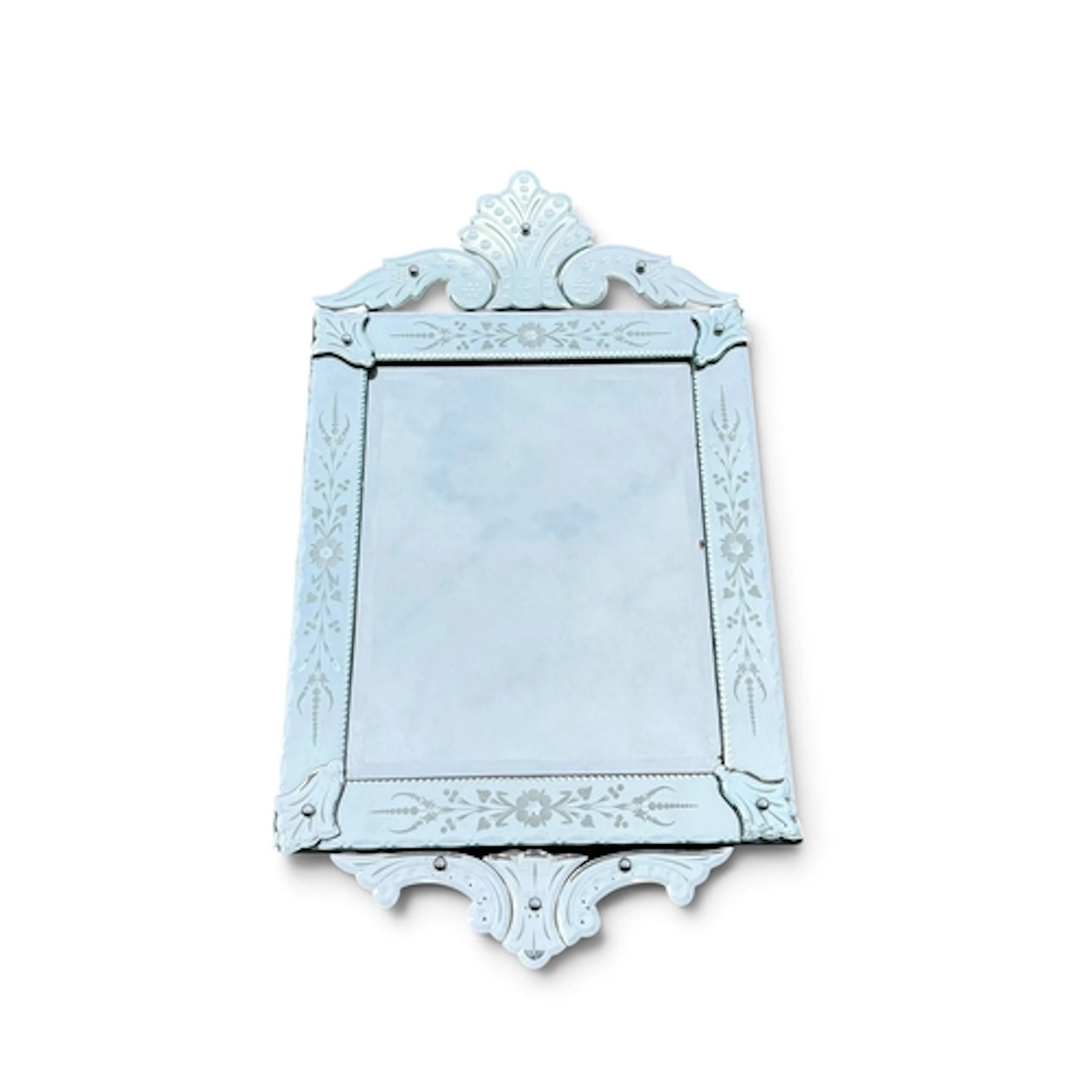 A VENETIAN VENETIAN WALL MIRROR 90cm x 50cm
