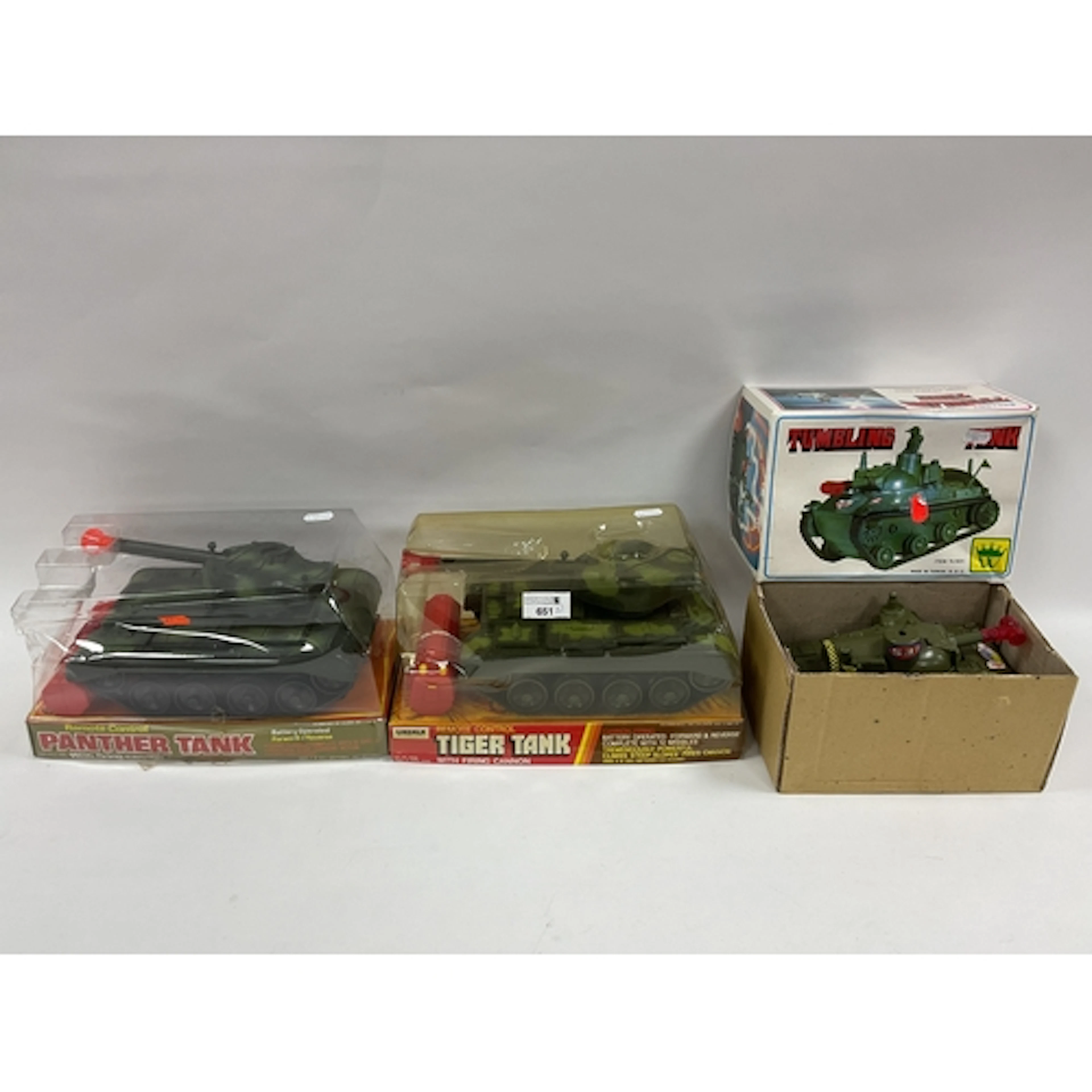 Ex Shop Stock; Two 'Made in Hong Kong' Plastic Remote Contro...