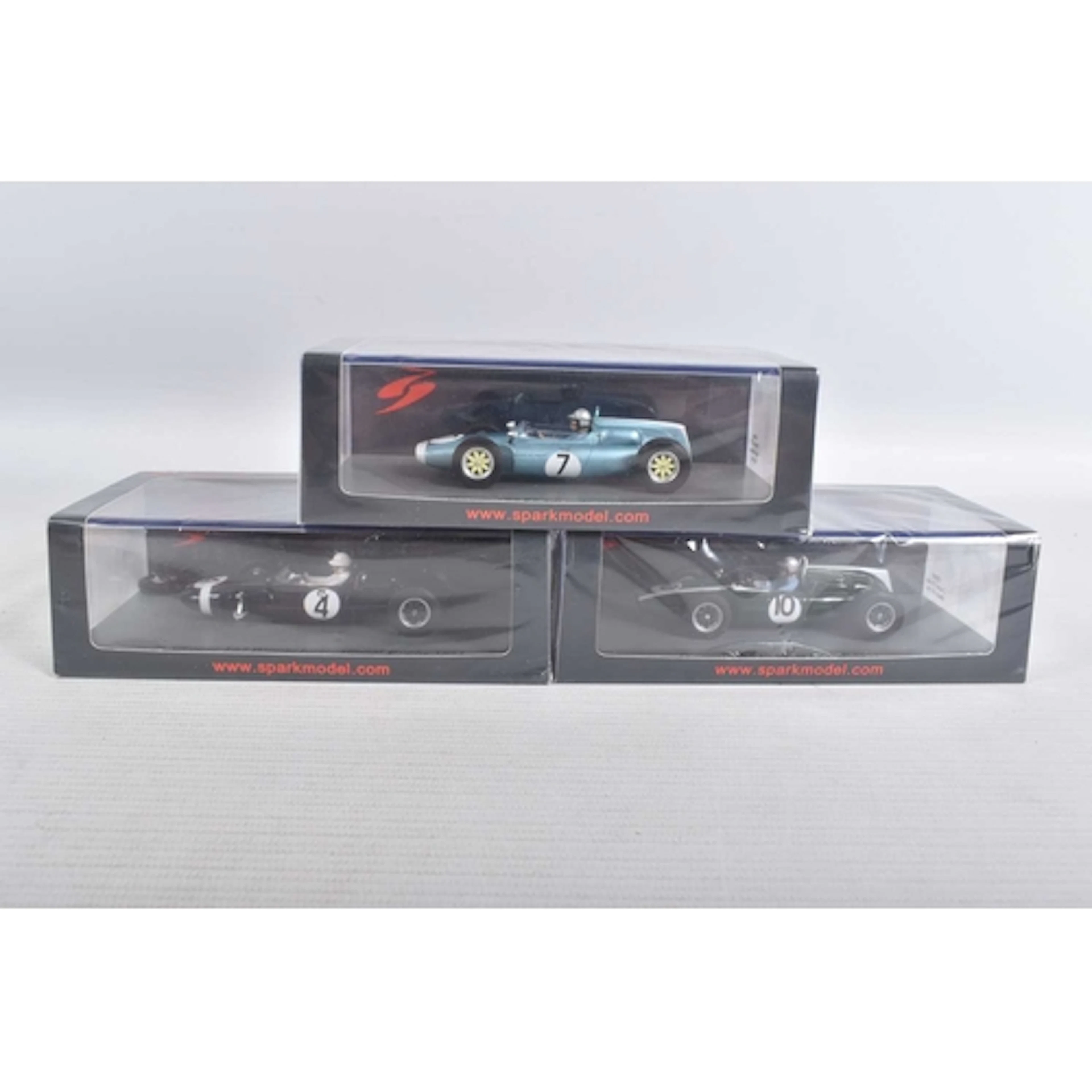 THREE BOXED SEALED MINIMAX SPARK MODEL VEHICLES, to include ...