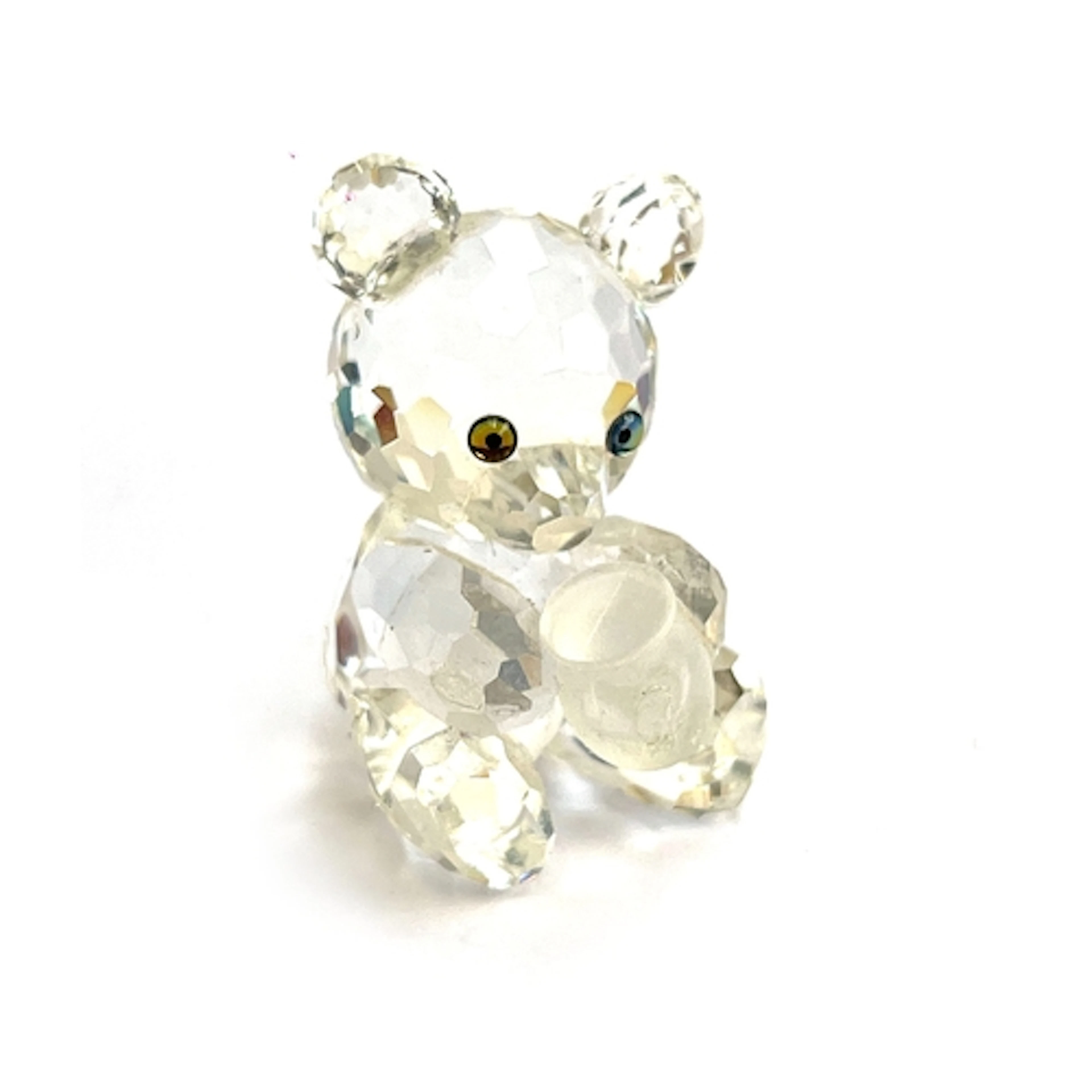 A Swarovski crystal bear, 4cmL