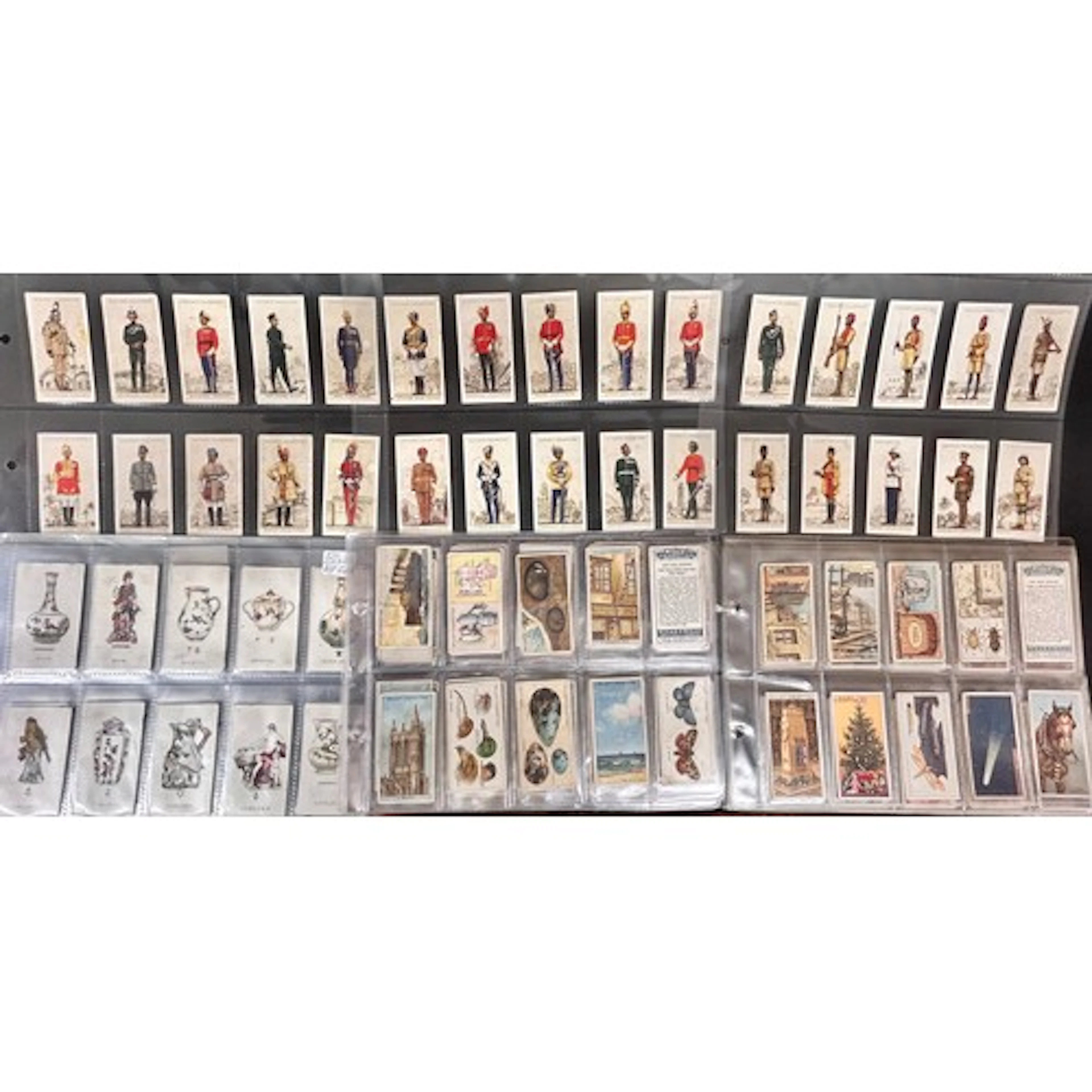 Four sets of cigarette cards including Wills Do you know? 1s...