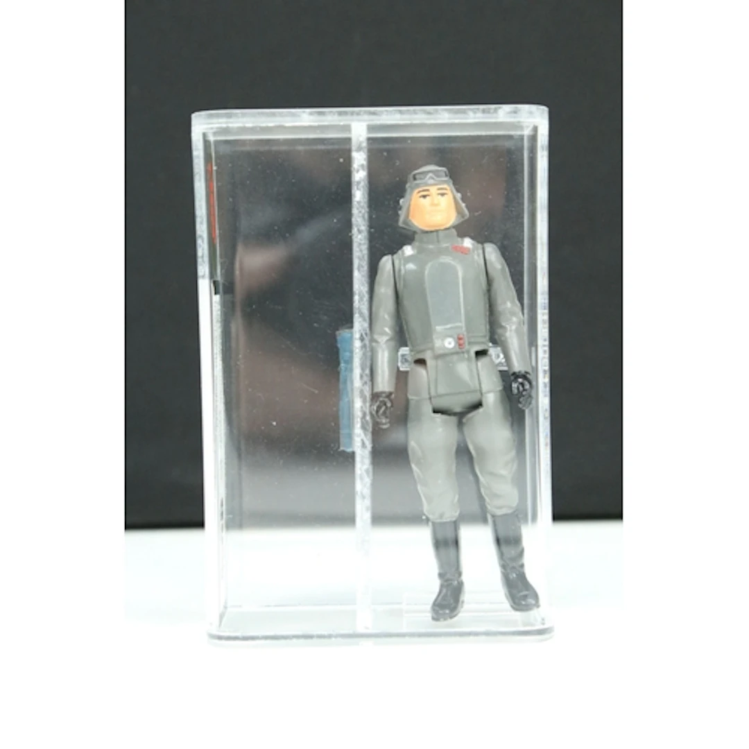 Star Wars - UKG graded cased AT-AT Commander figure with acc...