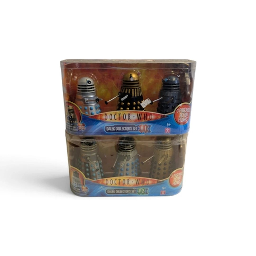 Character Options Dr Who Dalek Collector's Sets #1 & #2.