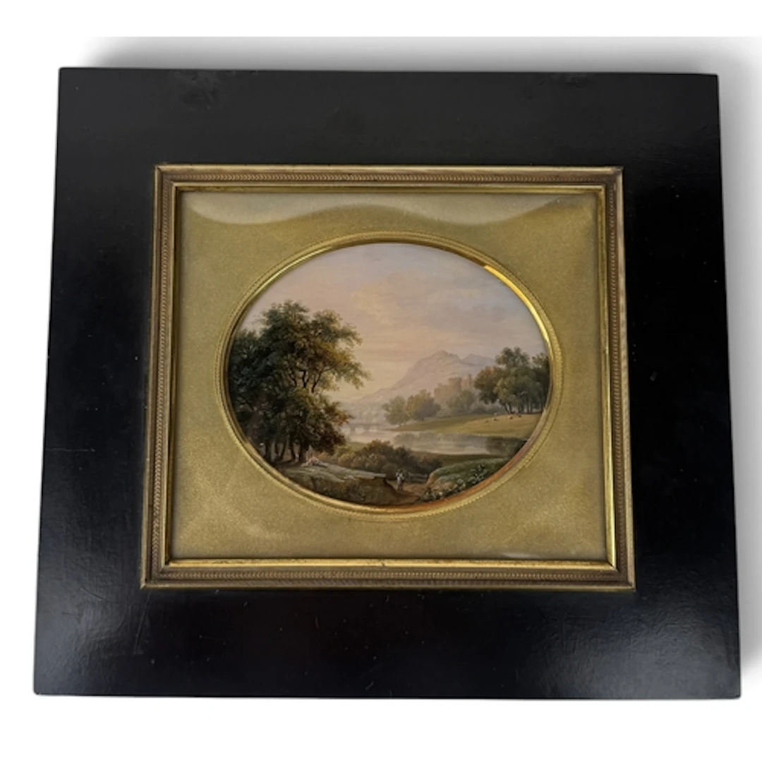 EDMUND THOMAS PARRIS (BRITISH, 1793-1873): A PASTORAL LANDSC...