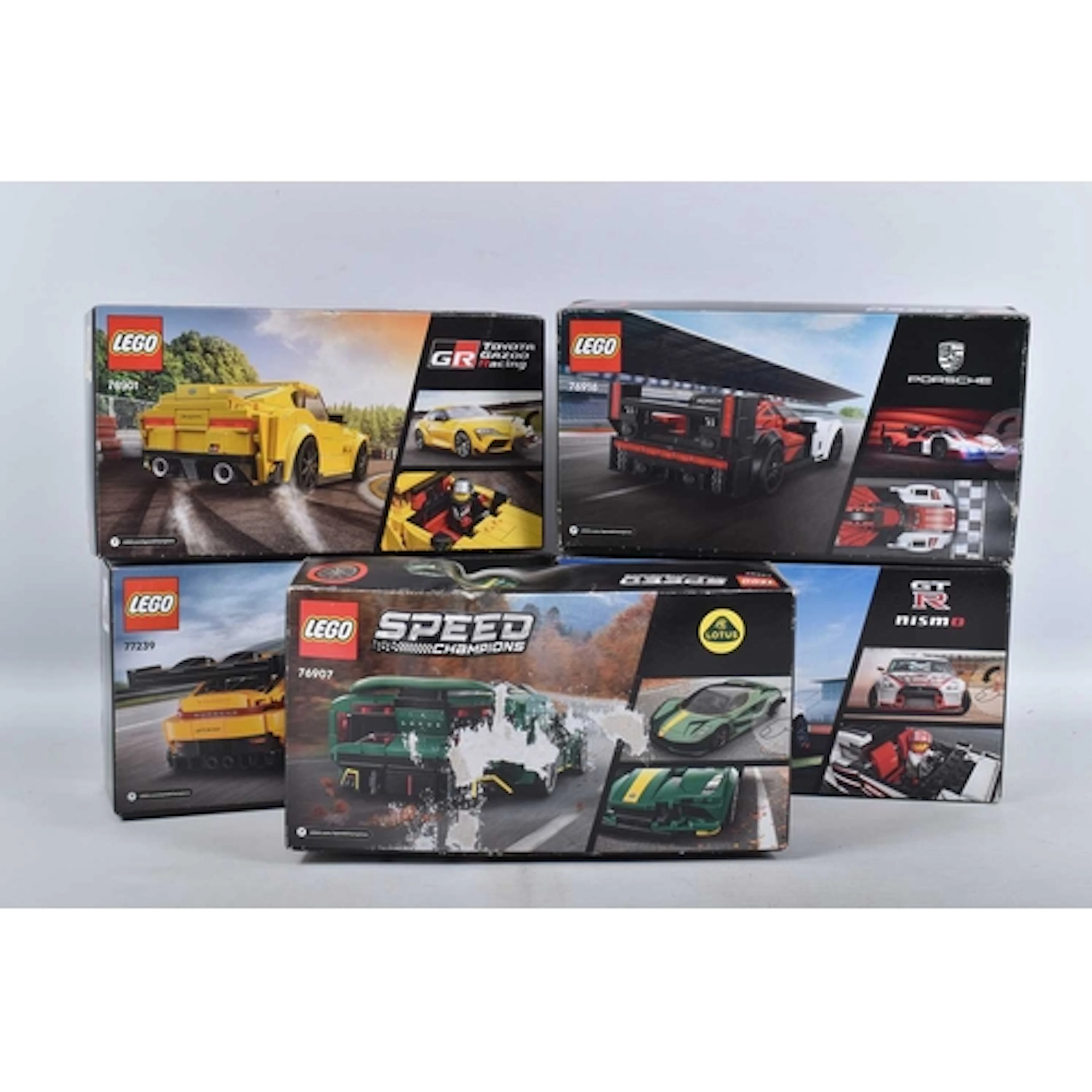 FIVE BOXED AND SEALED LEGO SPEED CHAMPIONS SETS, to include ...