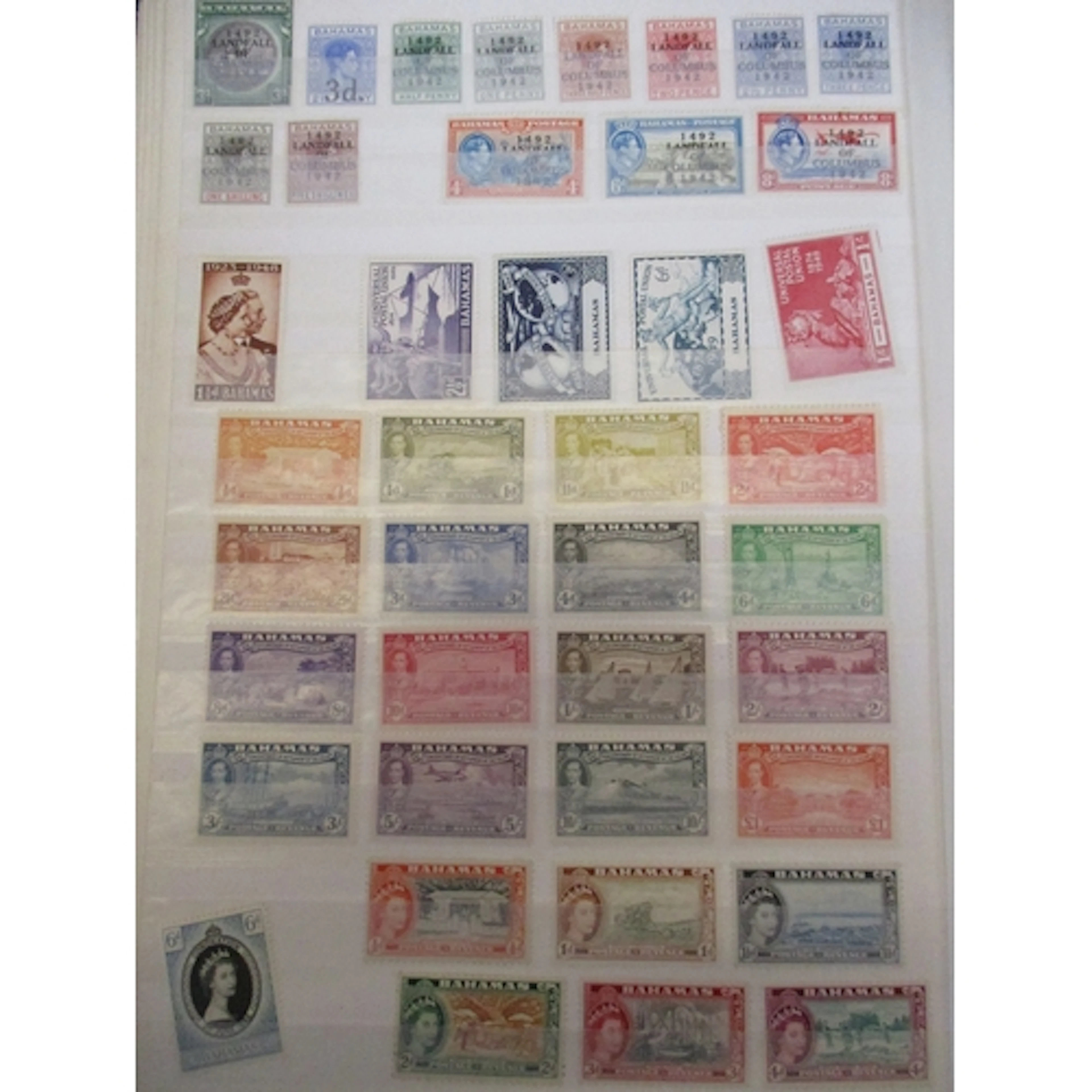 A mint mainly KGV-QEII BC and GB accum in 3 stockbooks incl ...