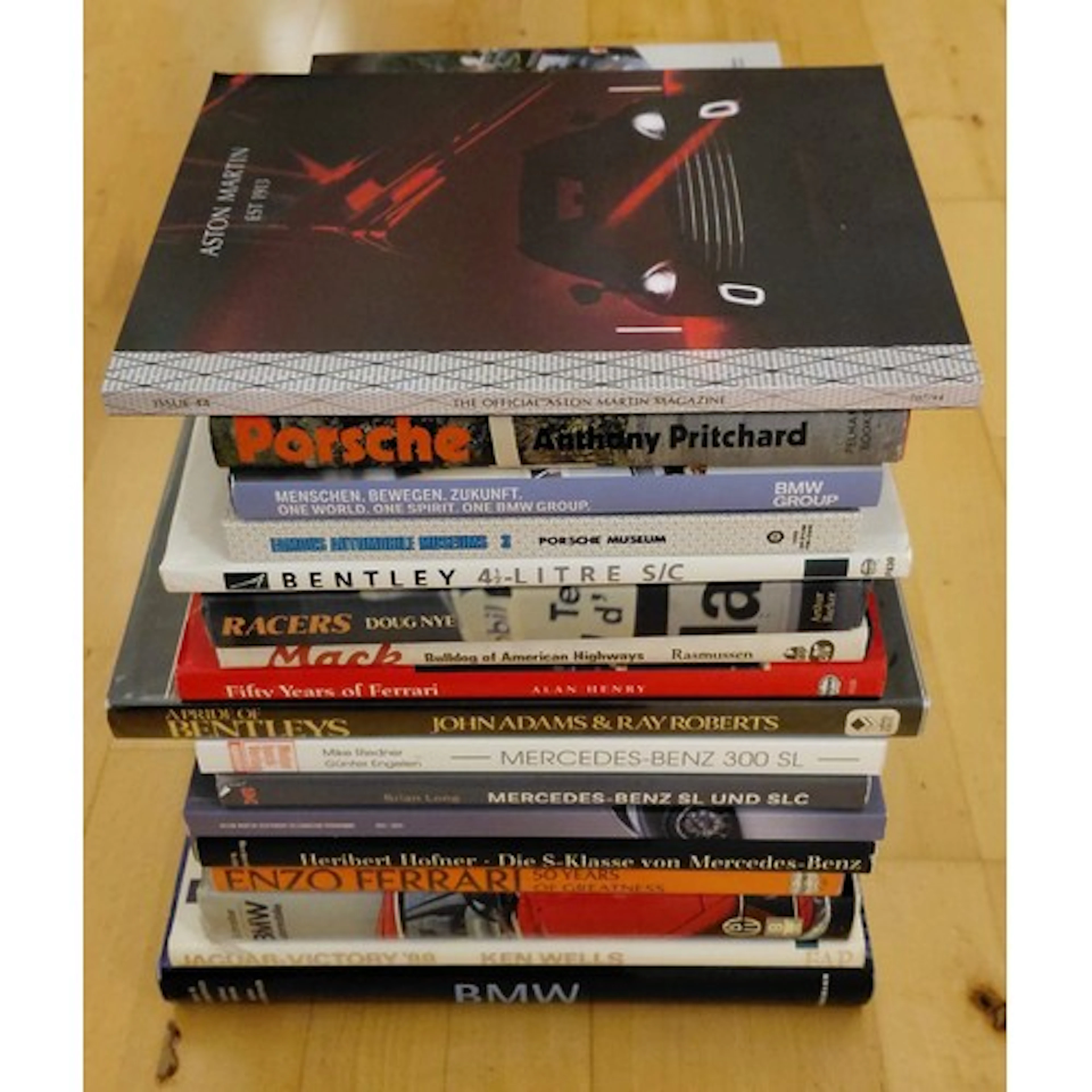 A collection of marque reference books Covering a number of...