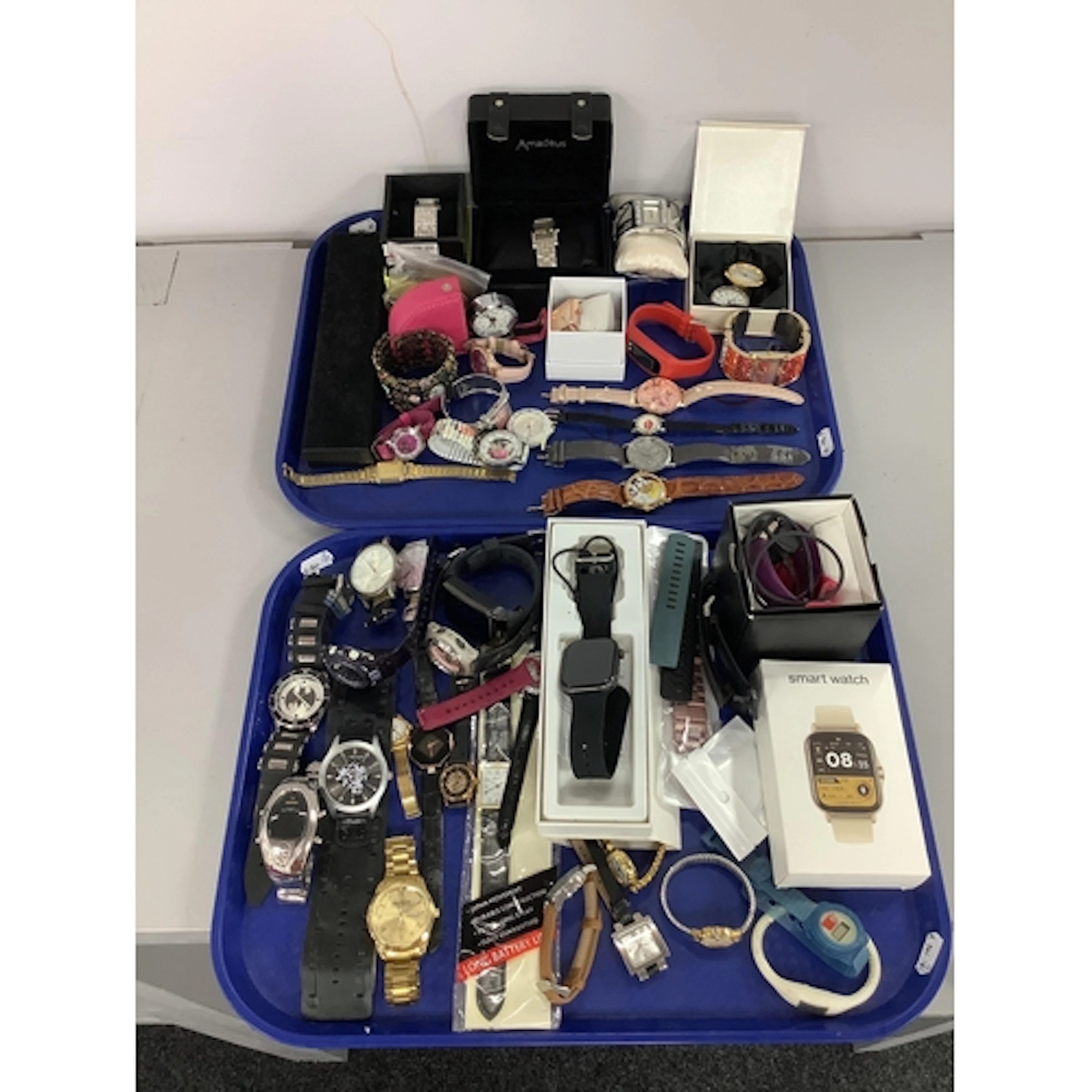 A Selection of Modern Ladies and Gent's Wristwatches, includ...