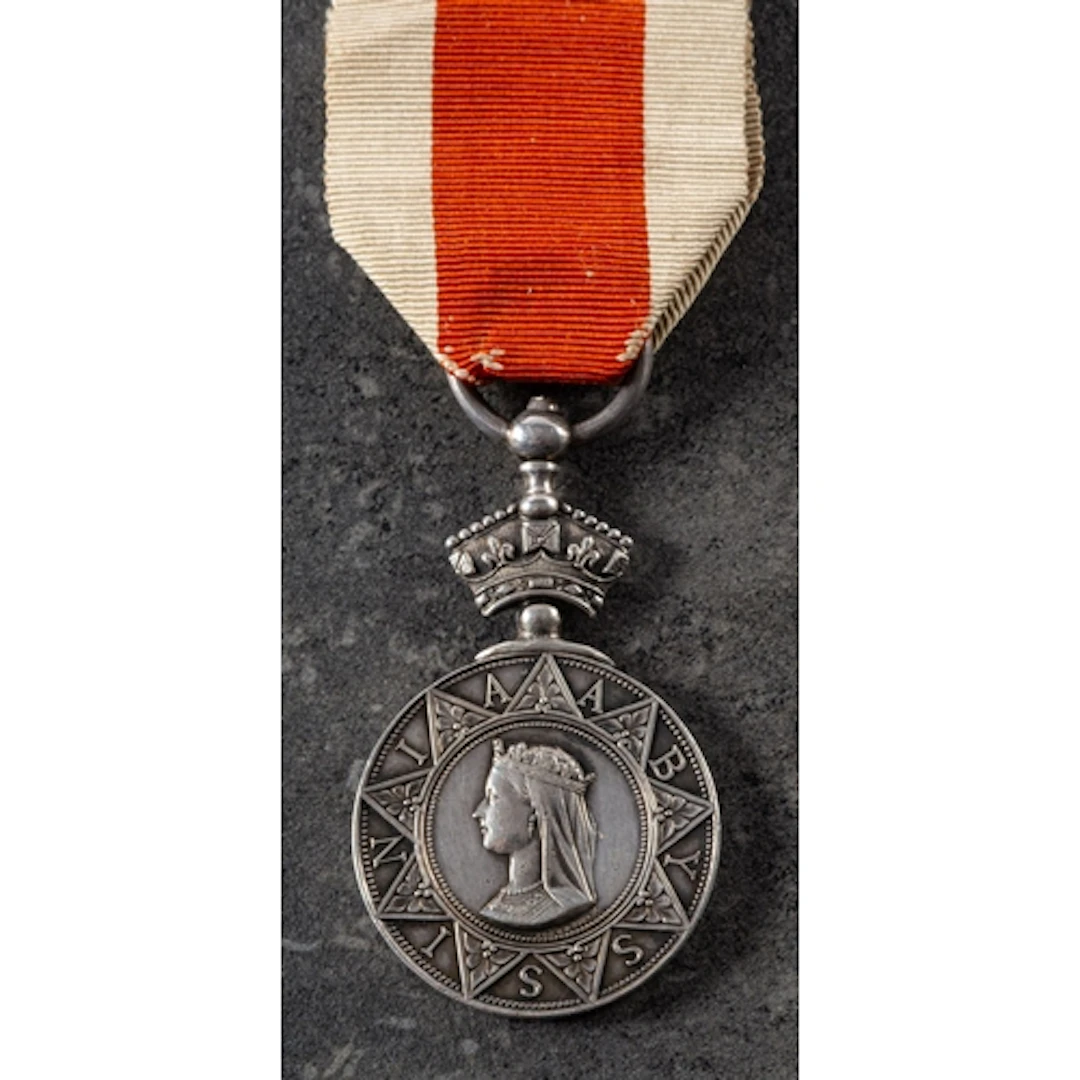 A Victorian Abyssinia Medal to 3921 C Veitch 26th Regt' ( 26...