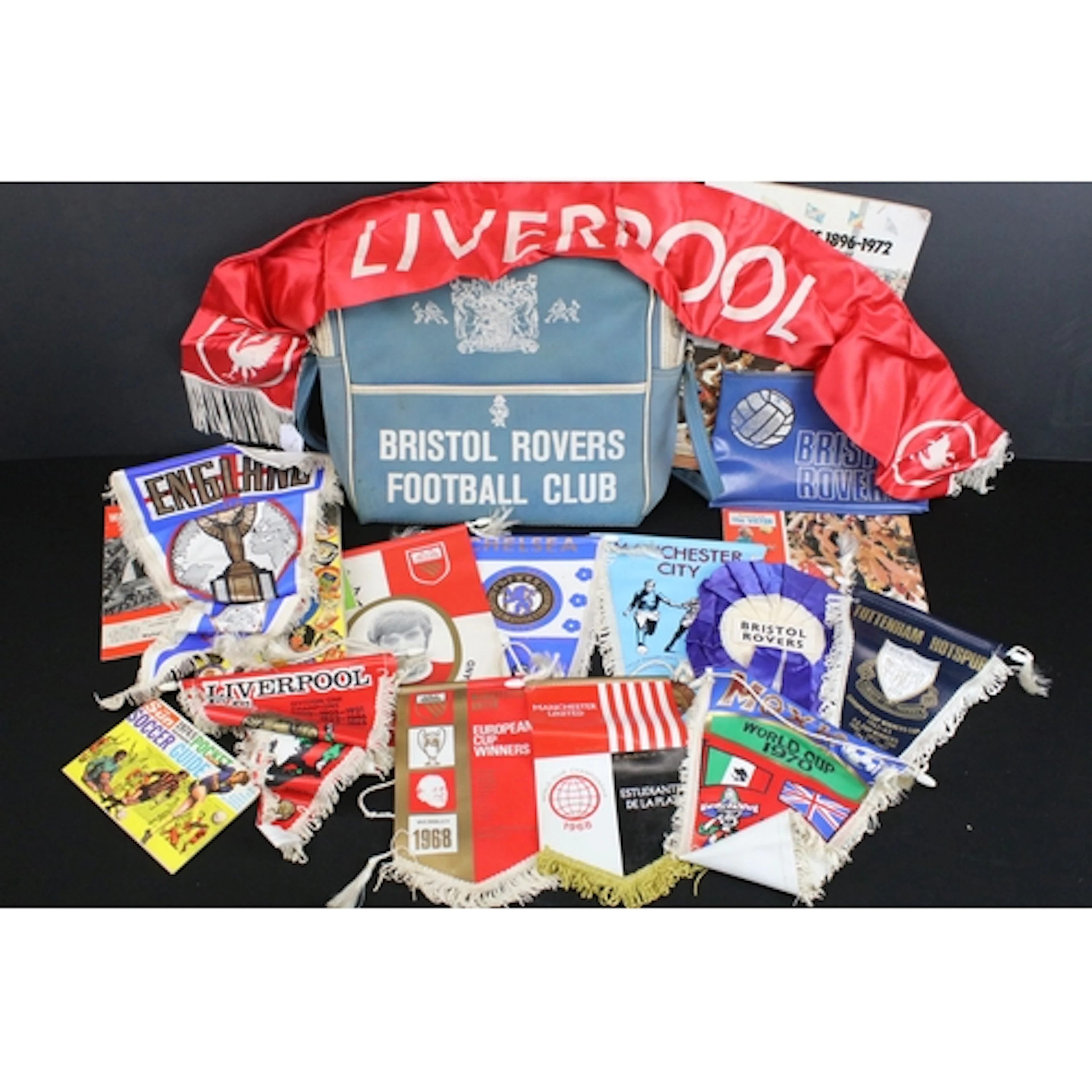 Football Memorabilia - Collection of items circa late 60-70s...