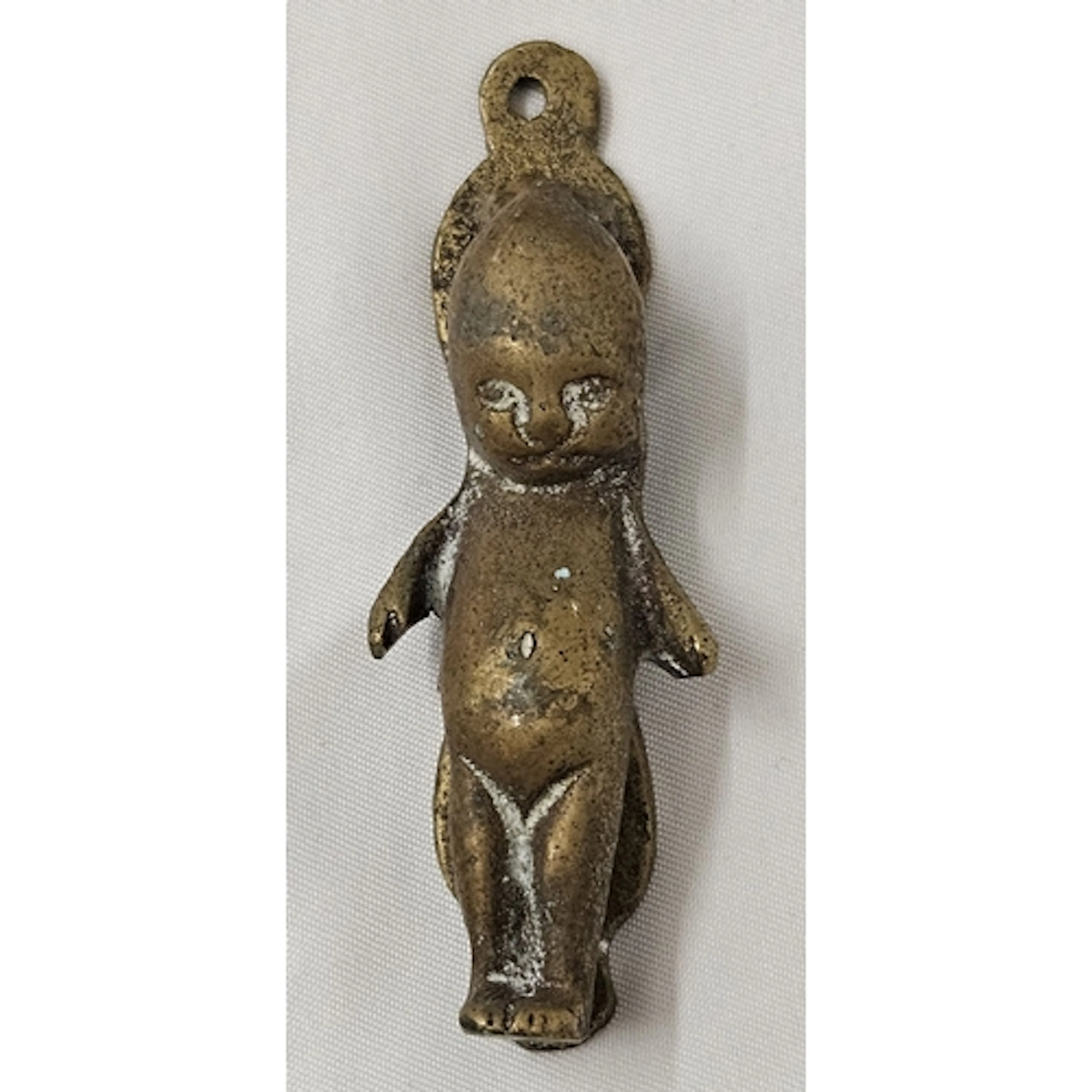 Vintage Brass Door Knocker in the shape Kewpie Doll, approx....