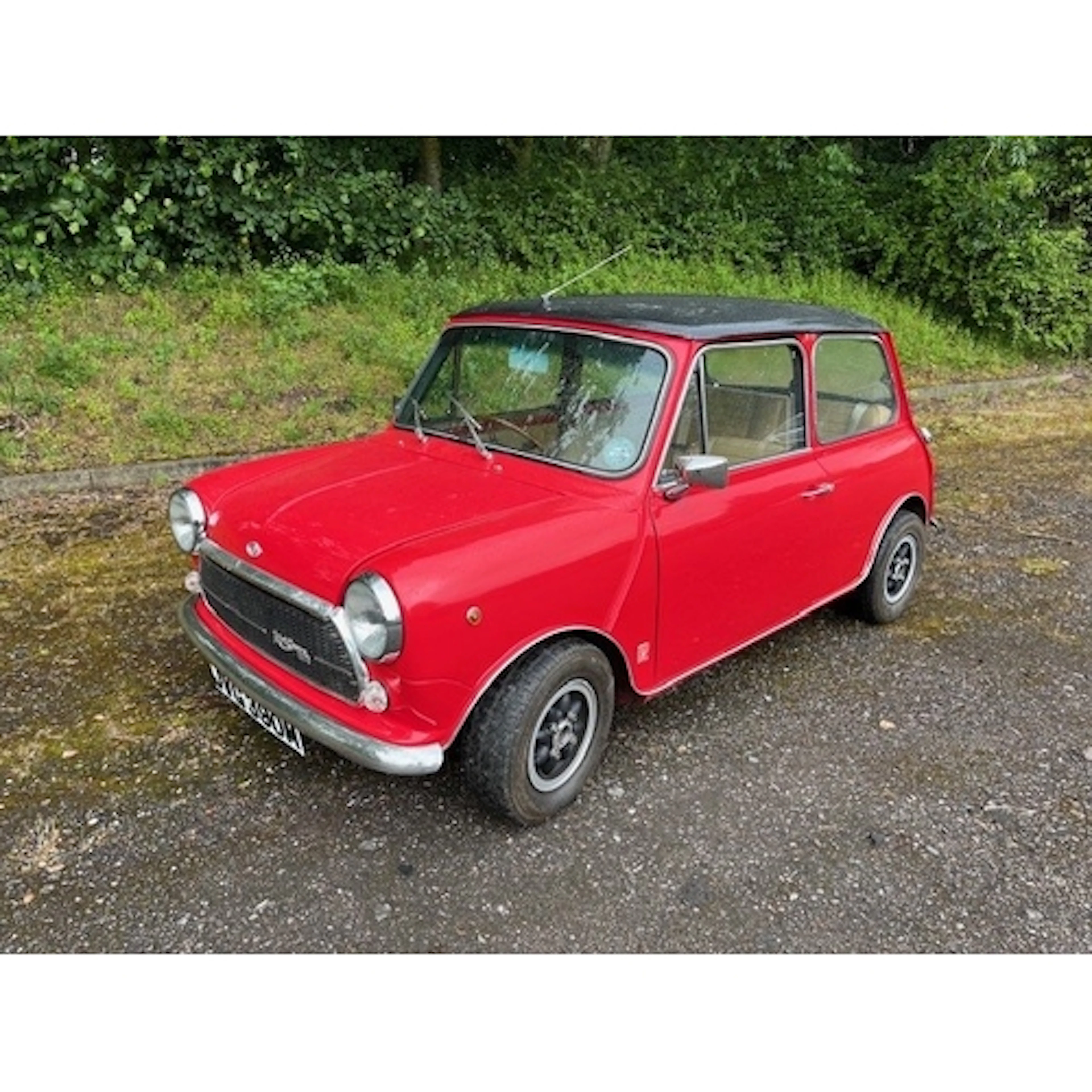 A 1974 INNOCENTI MINI COOPER TWO DOOR SPORTS SALOON CAR in r...