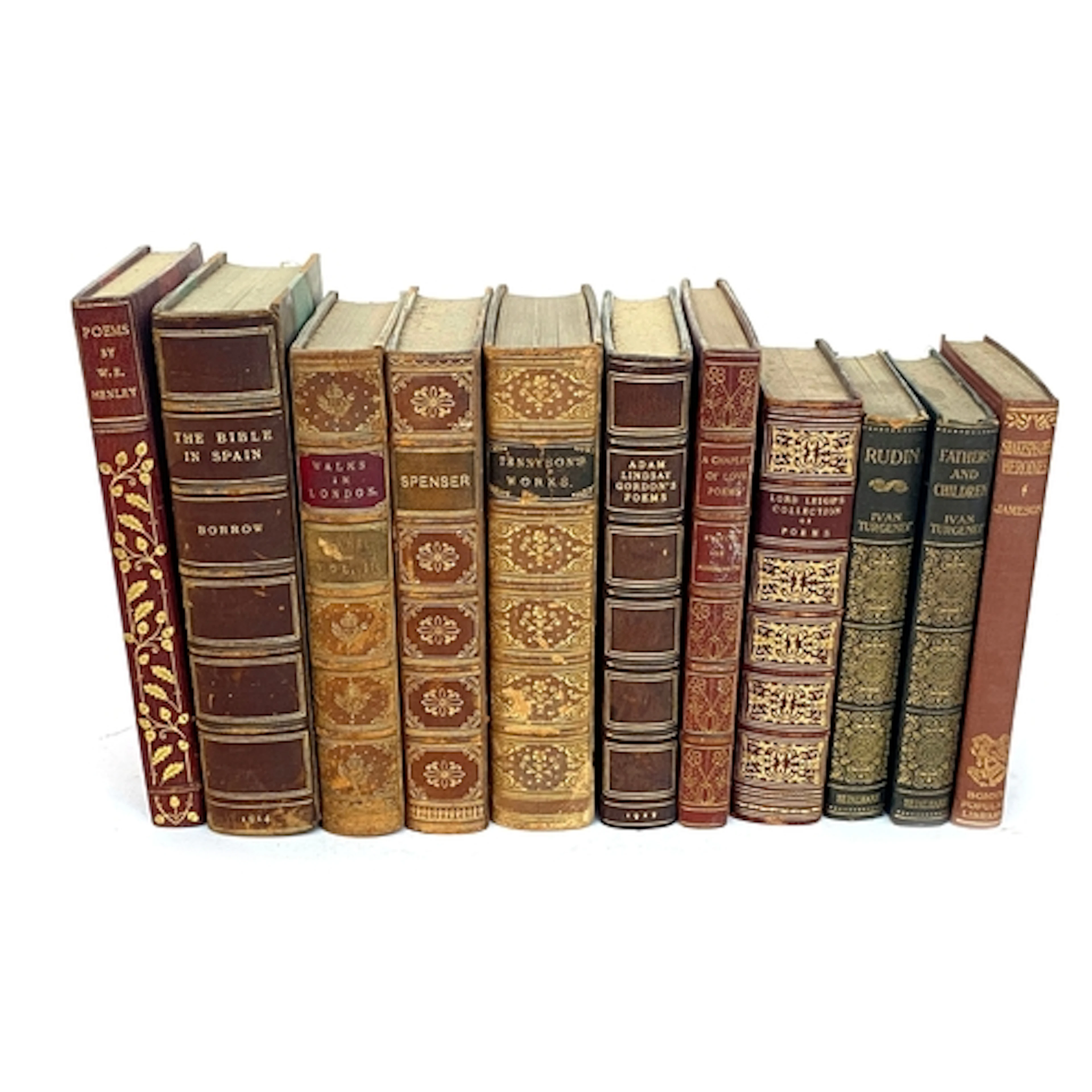 BINDINGS. Some very nice decorative bindings. Inc. Ethel M. ...