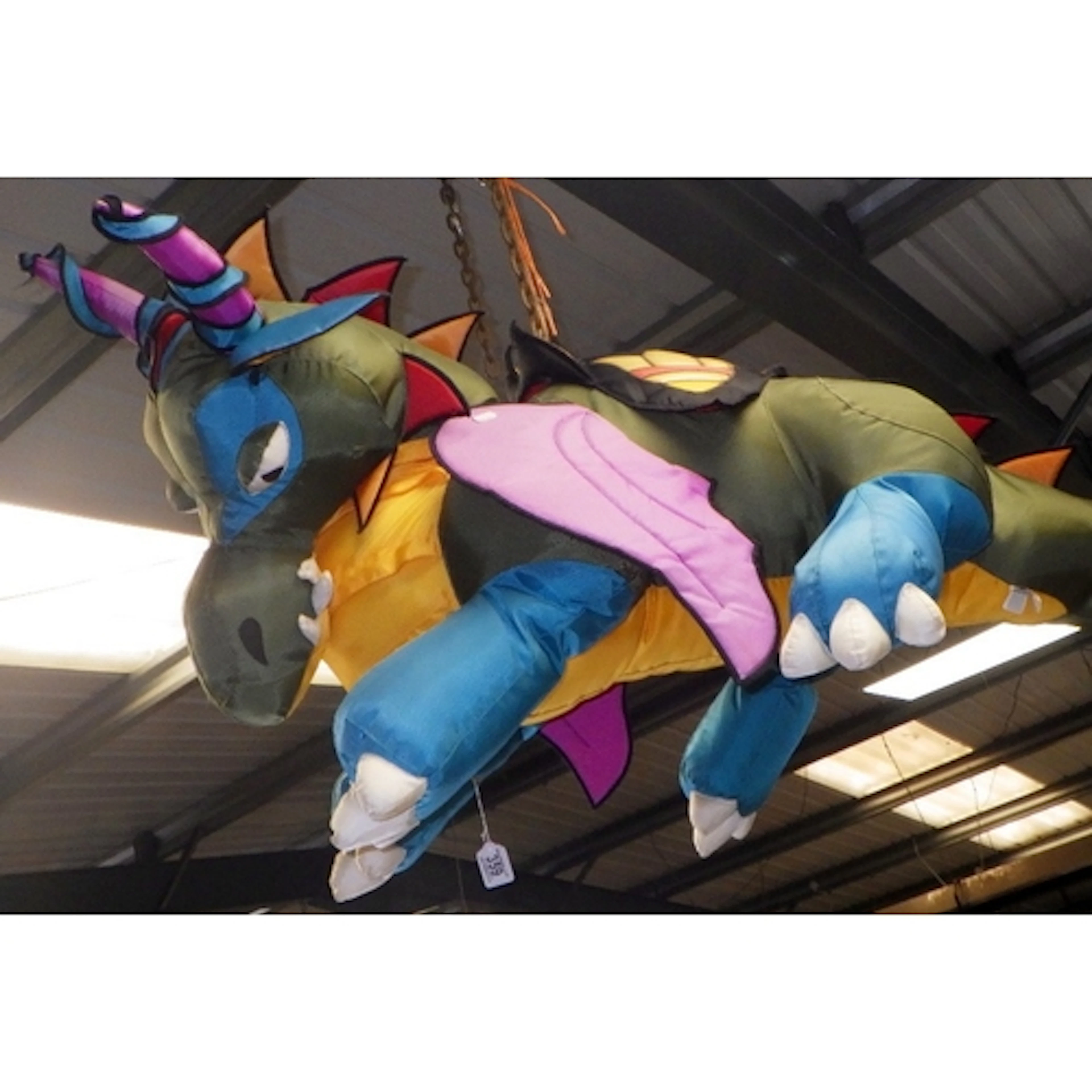A large Manhattan toy dragon