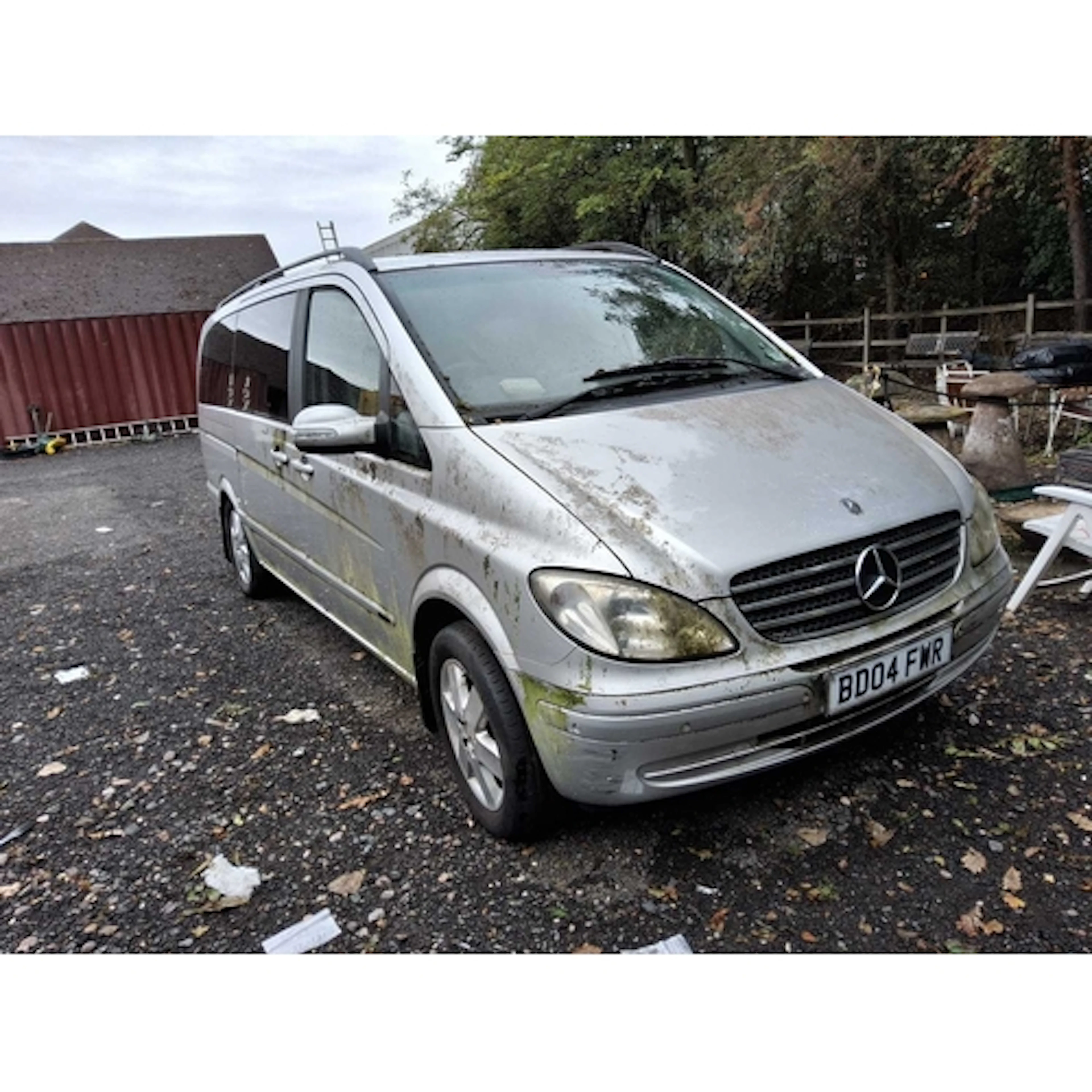 A 2004 MERCEDES-BENZ VIANO CDI 2.2 AUTO DISABILITY CONVERTED...