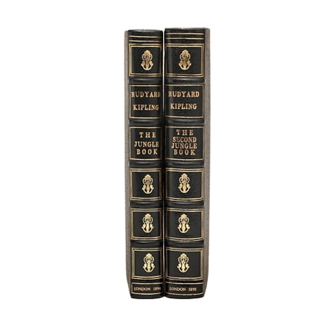 Fine Bindings. Kipling (Rudyard), The Jungle Book, [&] T...