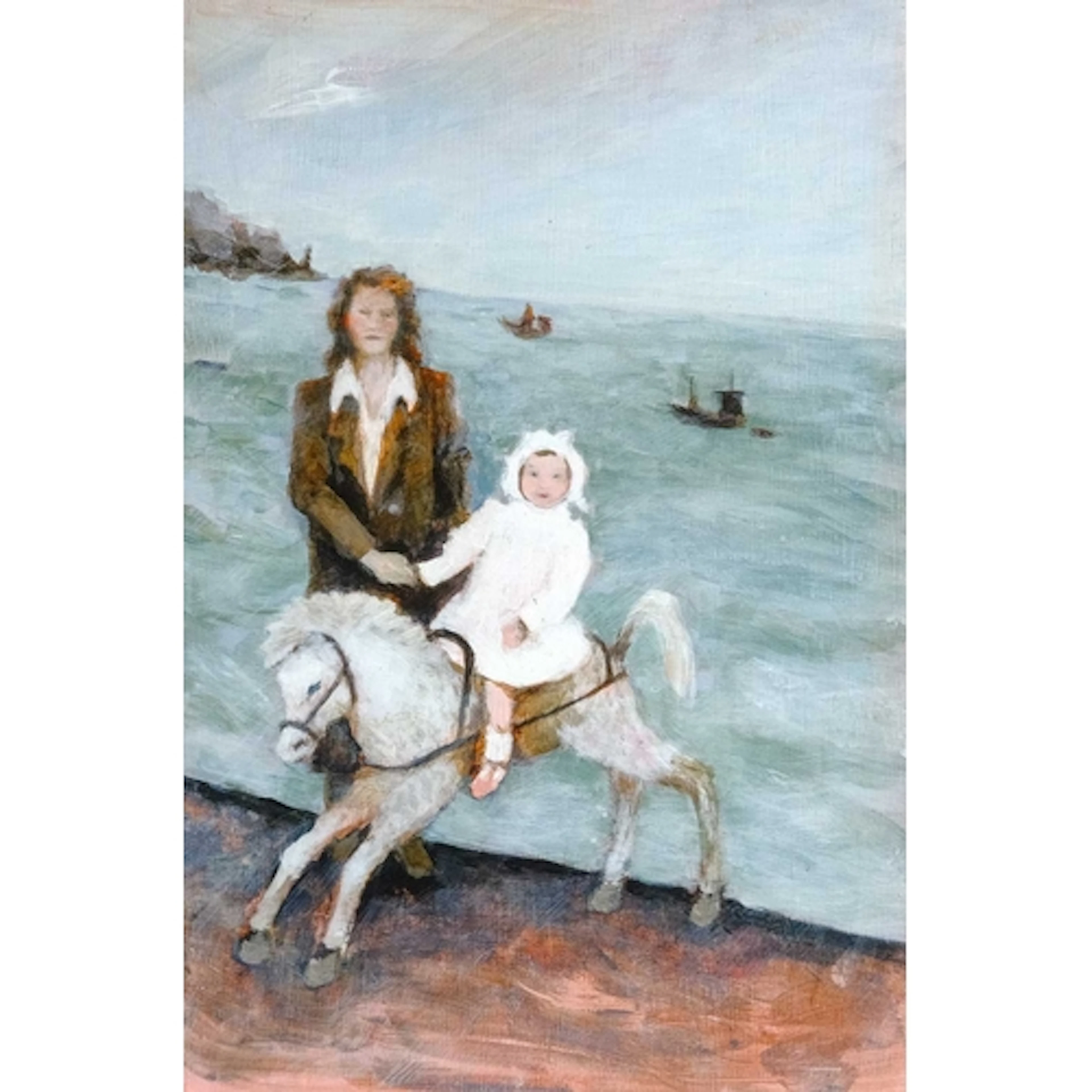 § Yolande ARMSTRONG (XX-XXI) 'Rocking-Horse Girl' from 'Smal...