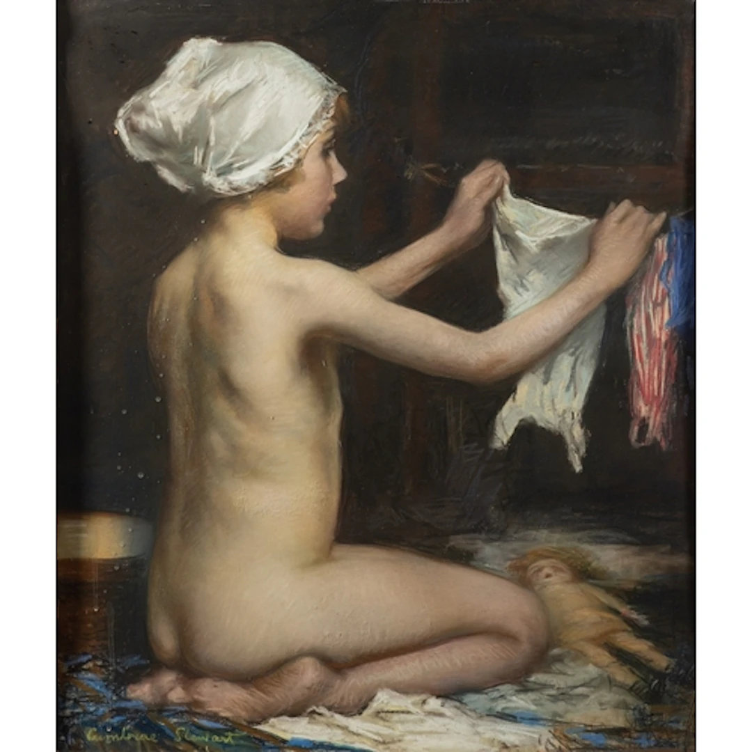 * Janet Agnes Cambrae Stewart (Australian, 1883-1960) - 'Was...