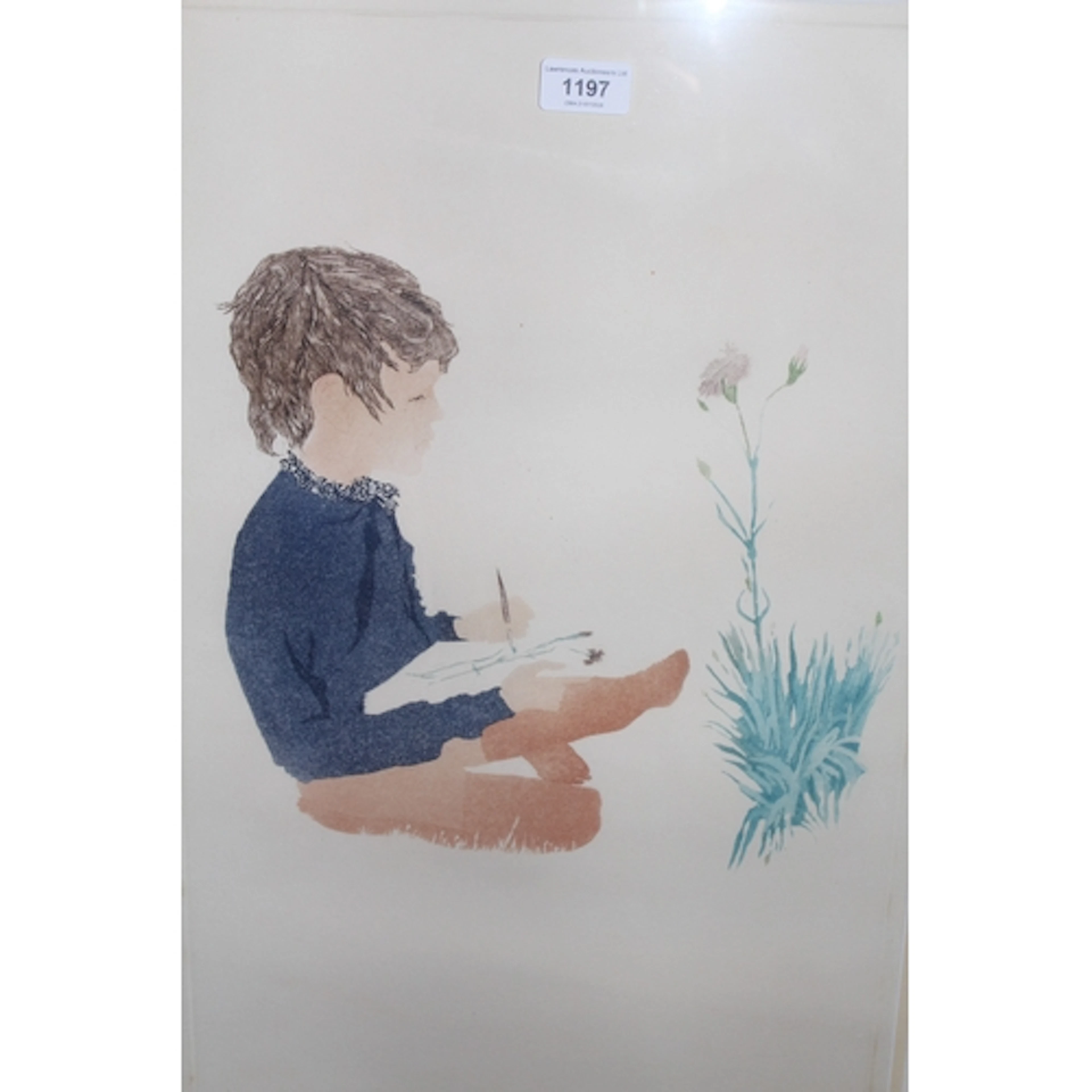 Patrick Procktor, signed Limited Edition coloured print, 'Ma...