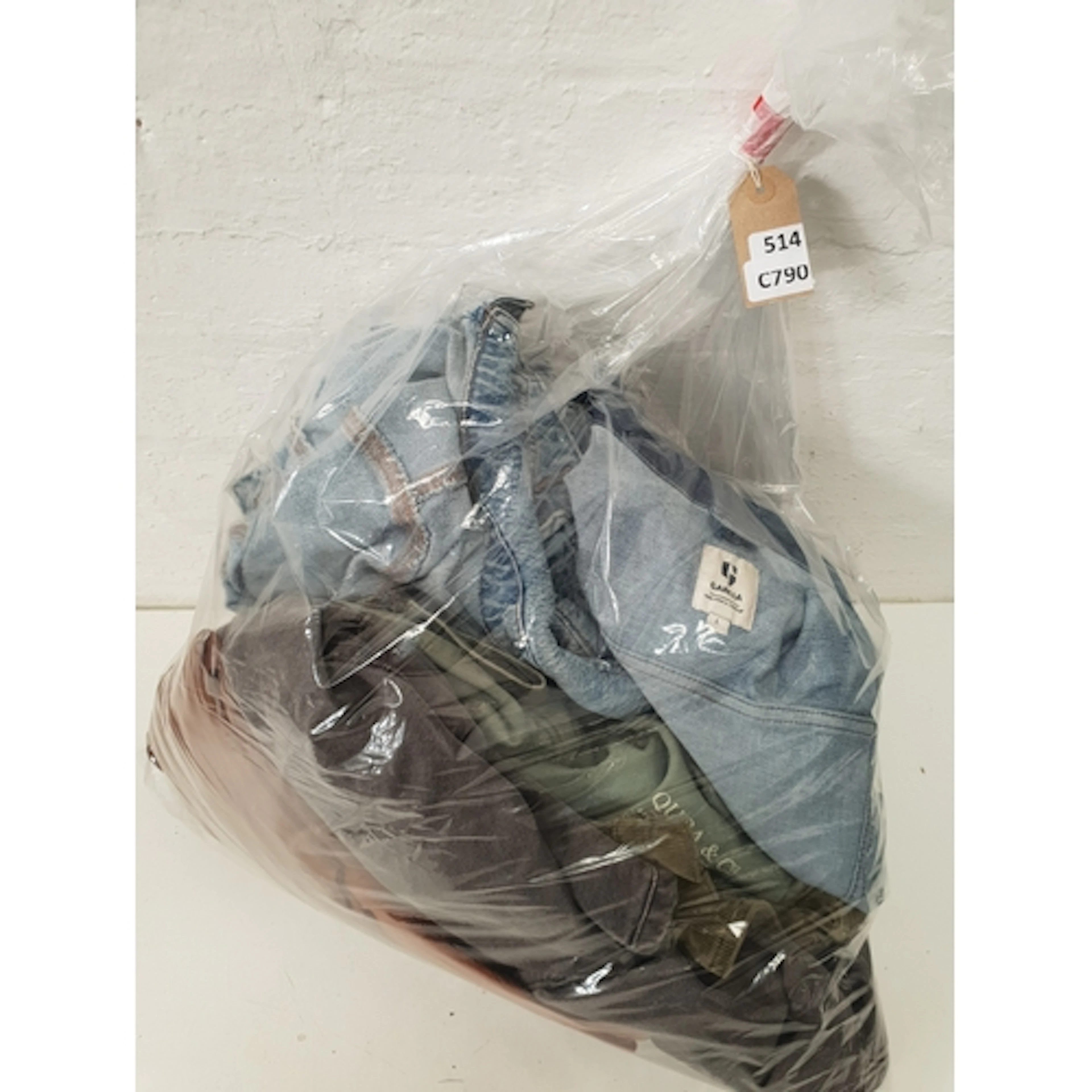 ONE BAG OF DENIM JACKETS