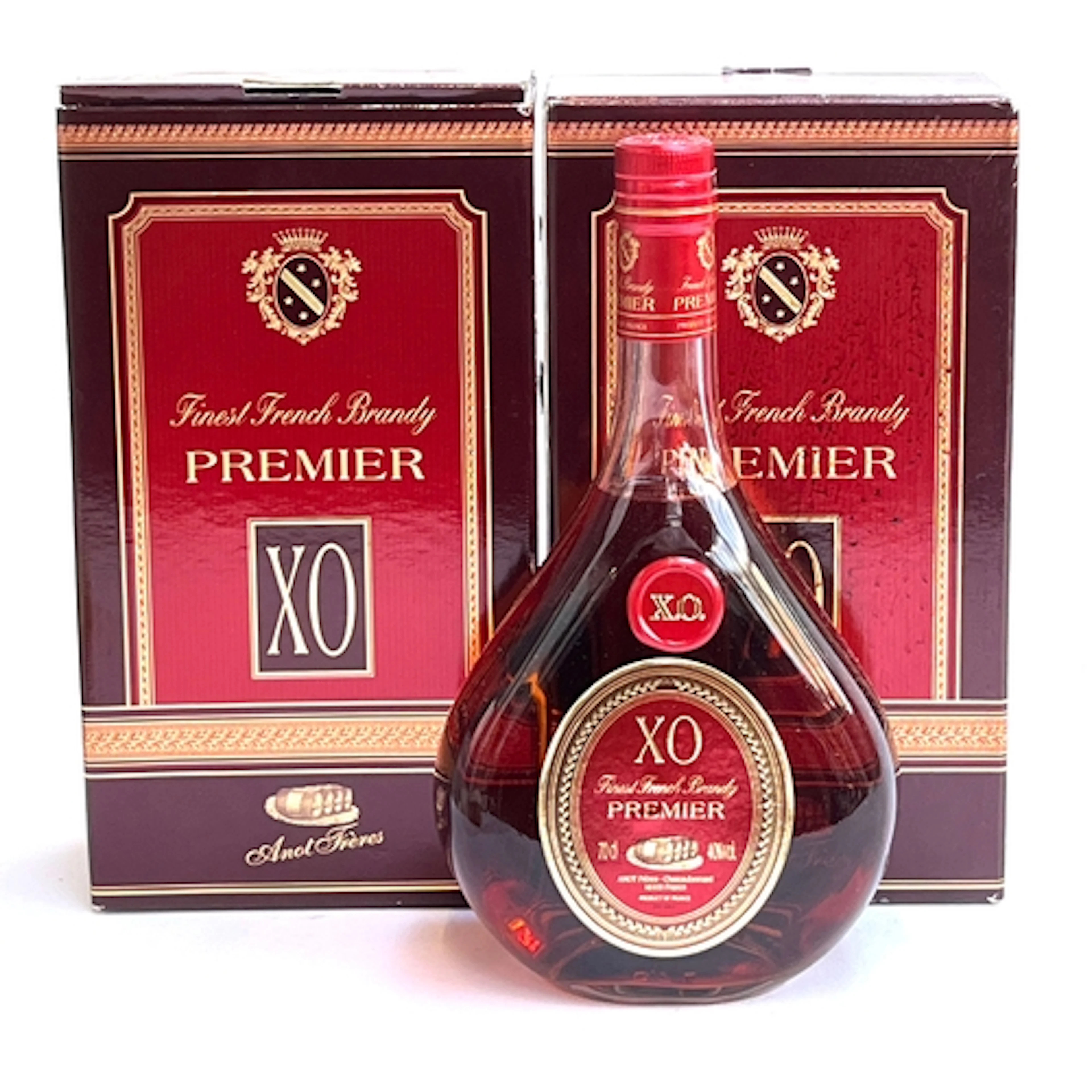 Anot Freres Premier XO Finest French Brandy, 40%vol, 2x70cl