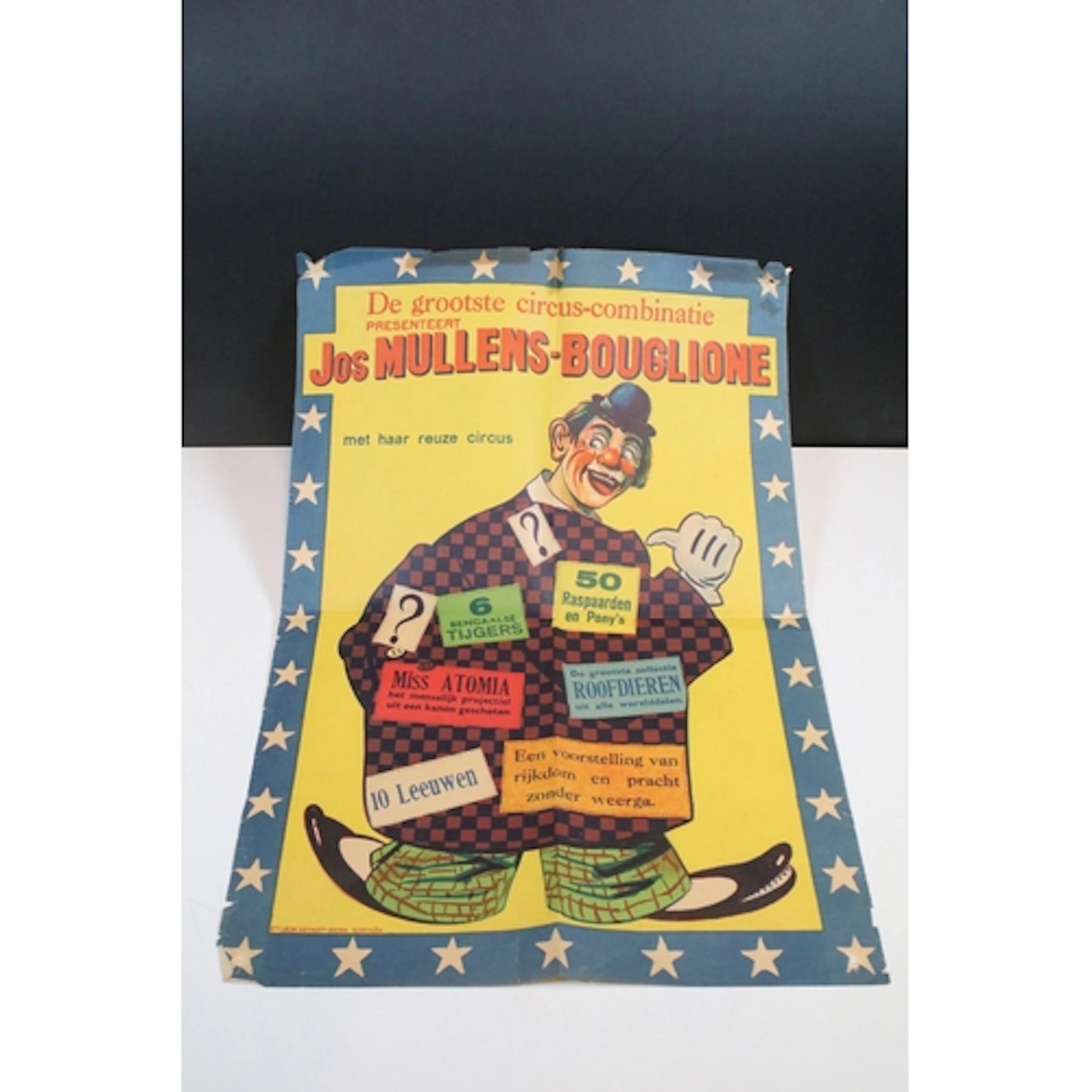 De grootste circus-combinatie presenteert 'Jos Mullens- Boug...