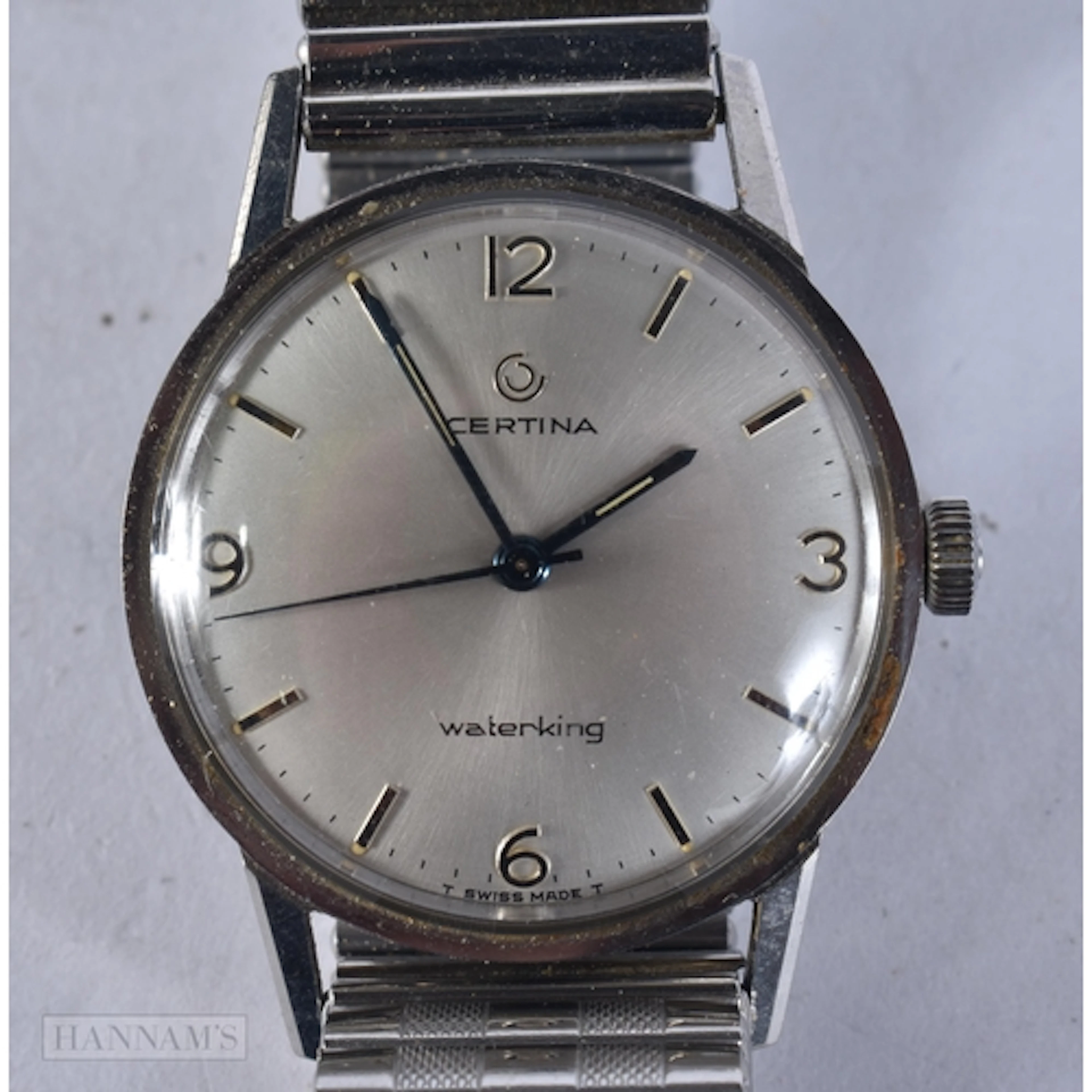 Certina Waterking Hand Wind Watch Working