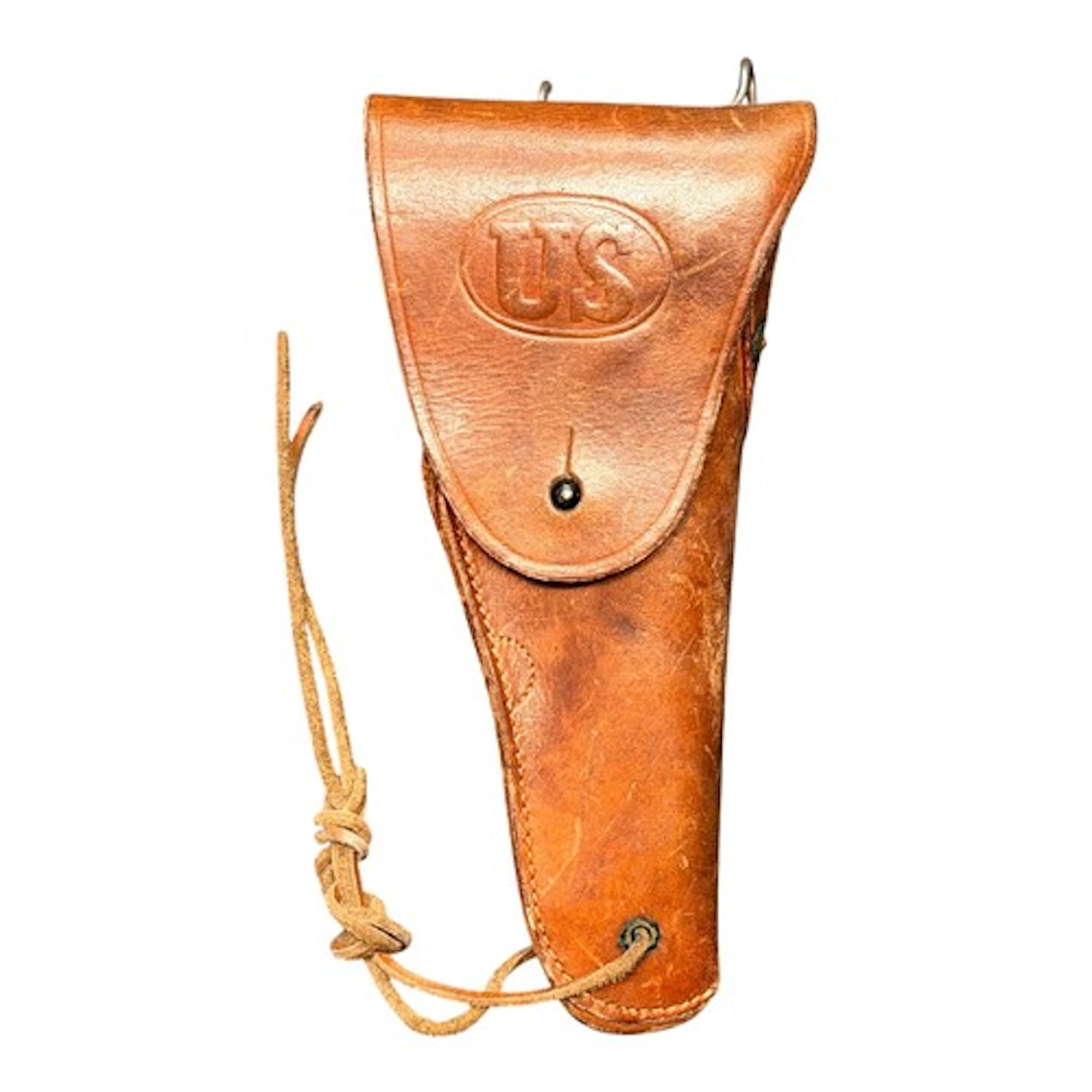 WW2 US Army .45 Auto Holster Russet Brown Leather Holster. D...