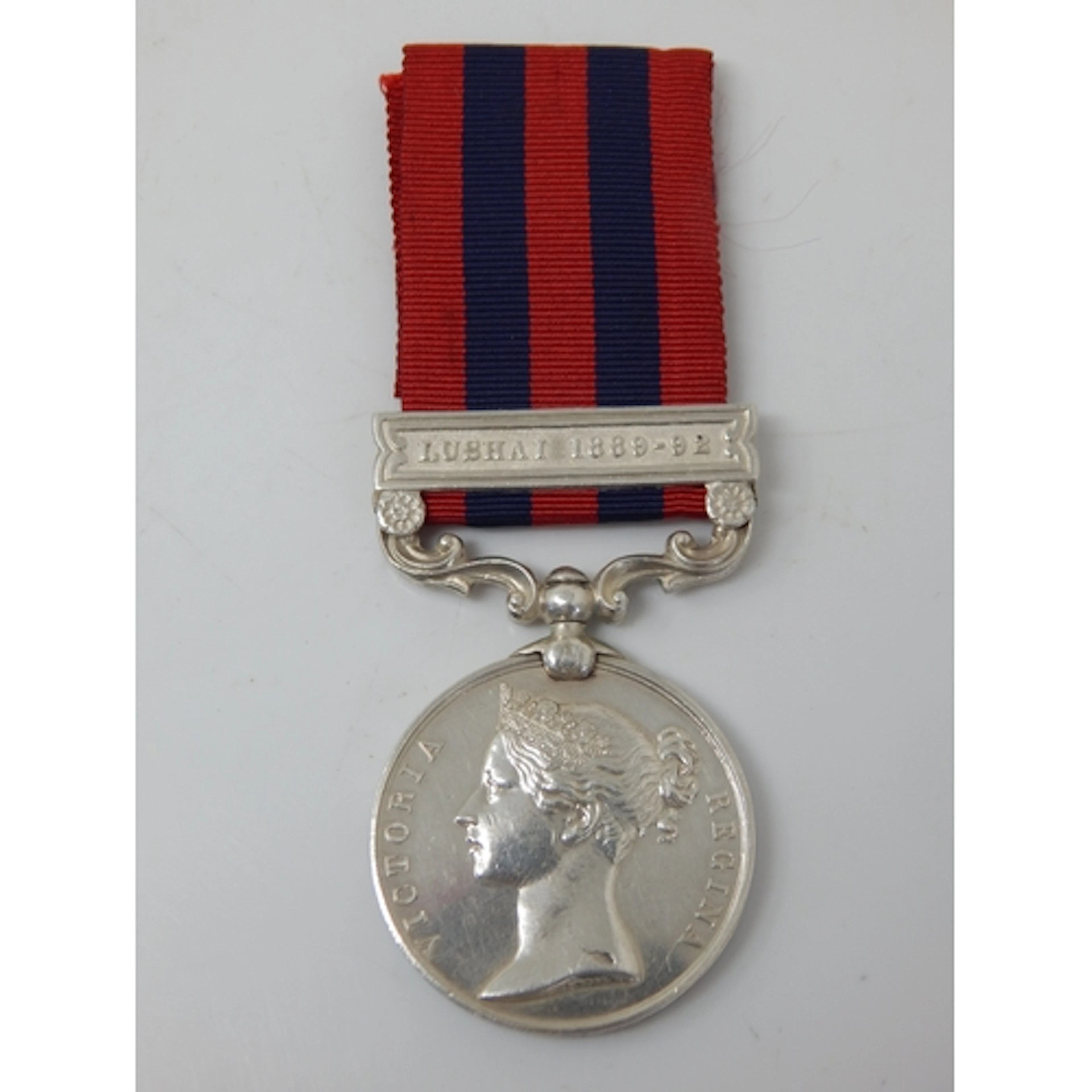 Boer War Q.S.A Medal with Clasp for LUSHAI 1889-92 Awarded ...
